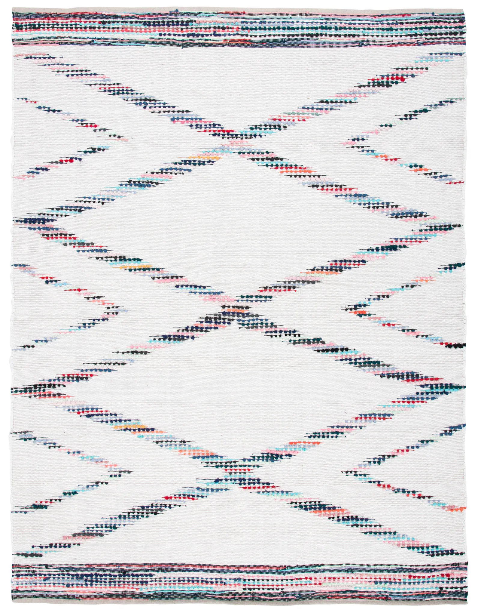 Montauk Diamond Flatweave Rug