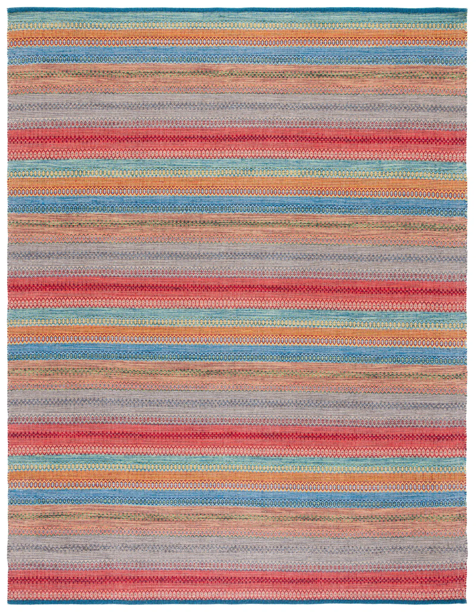 Montauk Striped Flatweave Cotton Rug