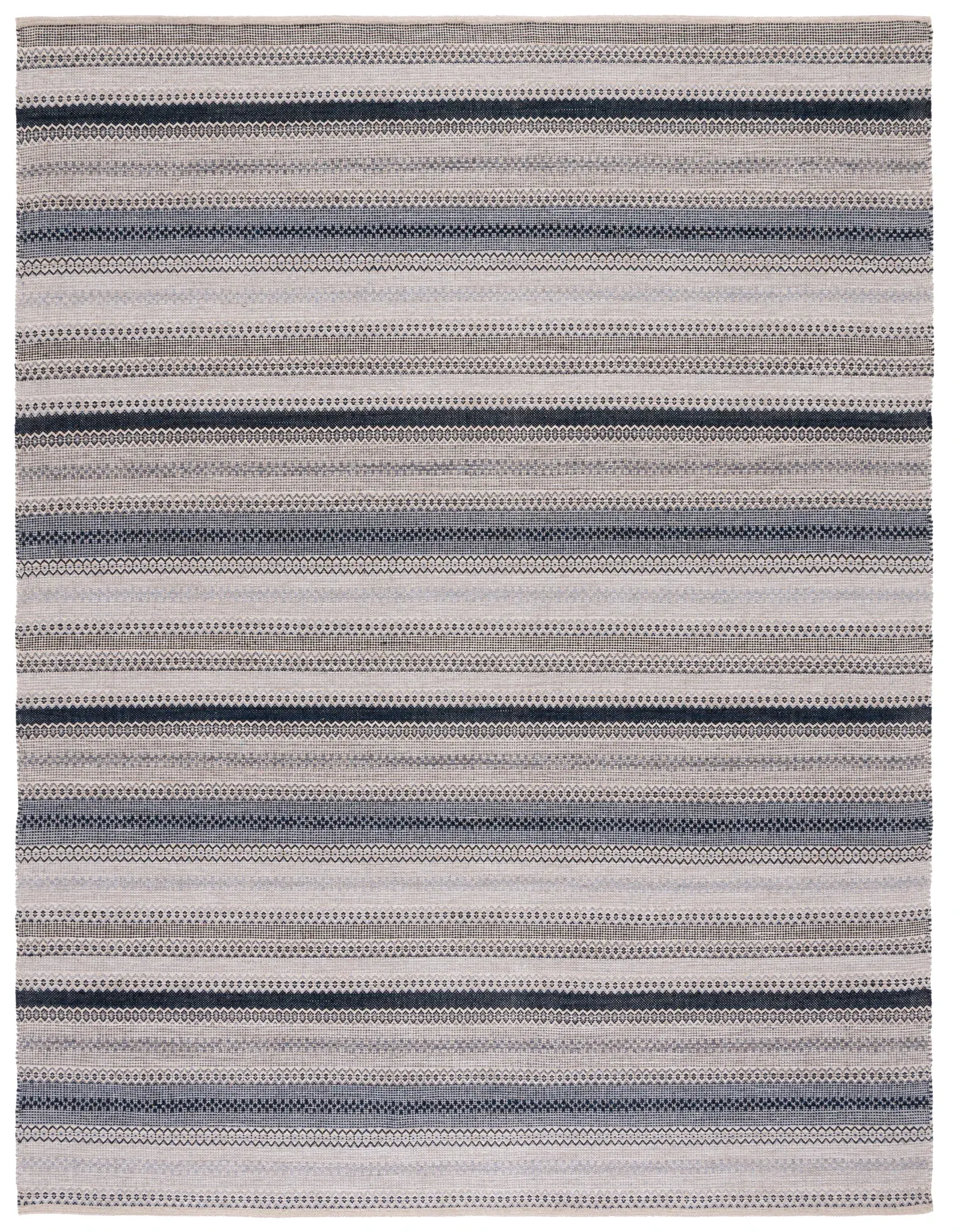 Montauk Striped Flatweave Cotton Rug
