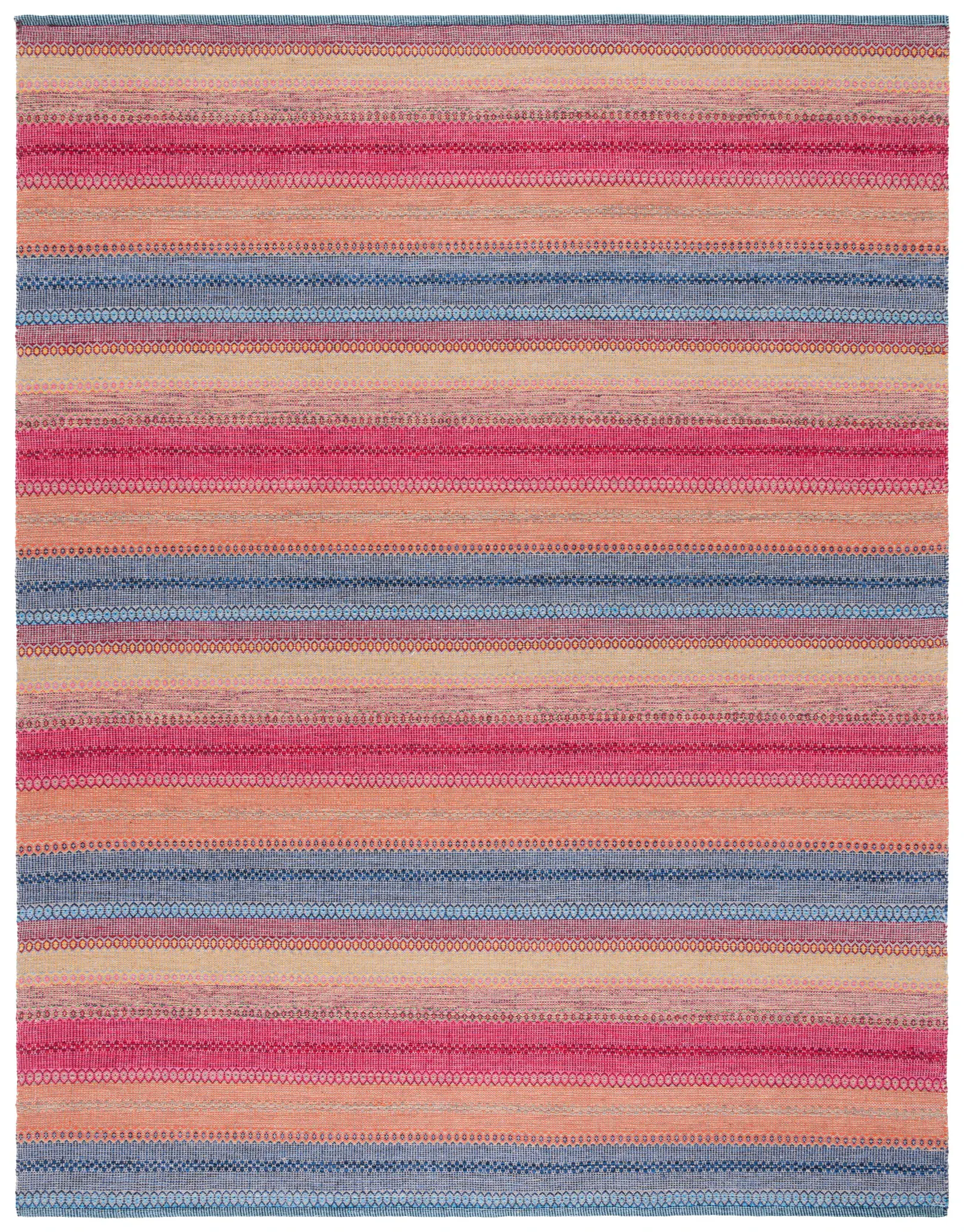 Montauk Striped Flatweave Cotton Rug