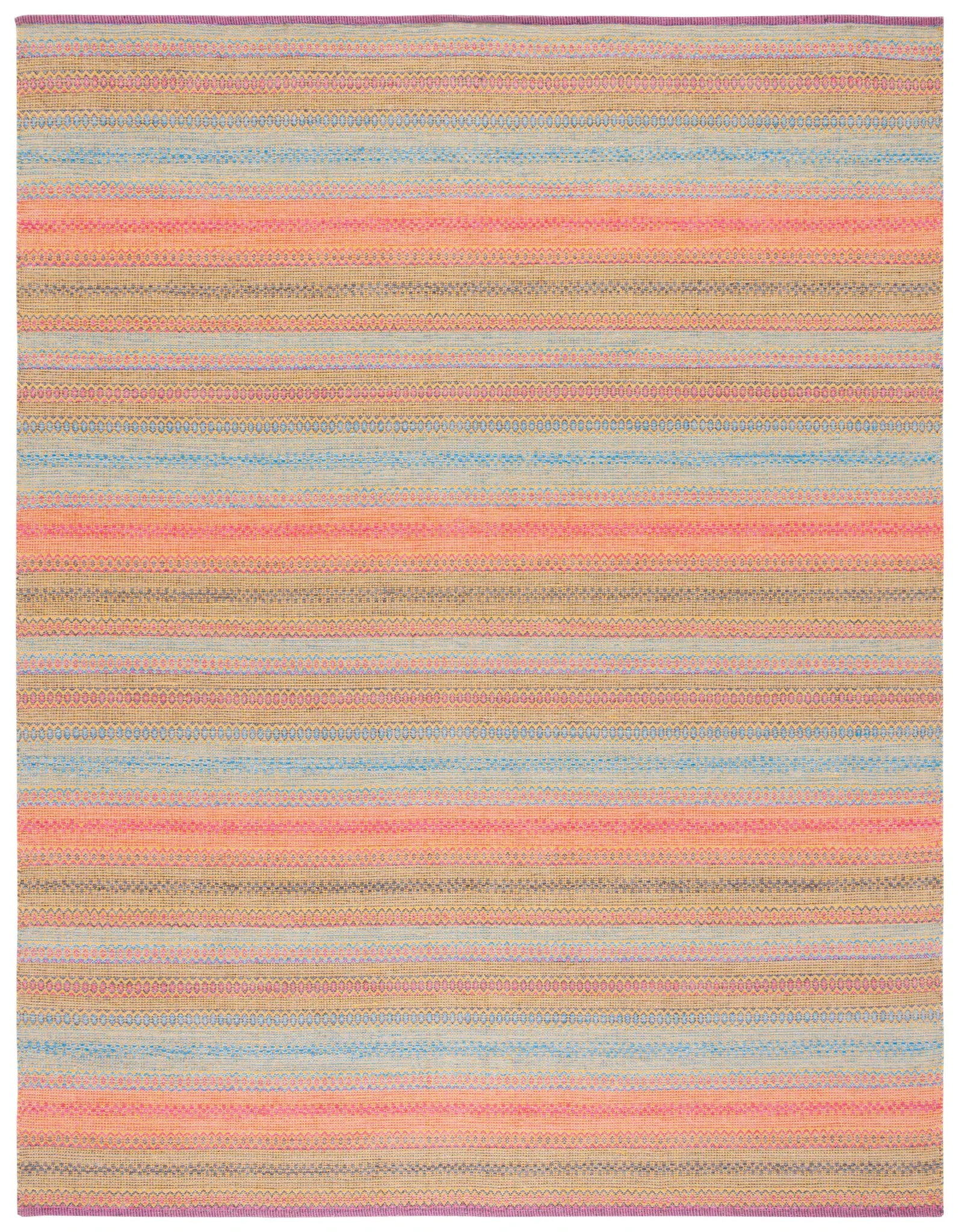 Montauk Striped Flatweave Cotton Rug