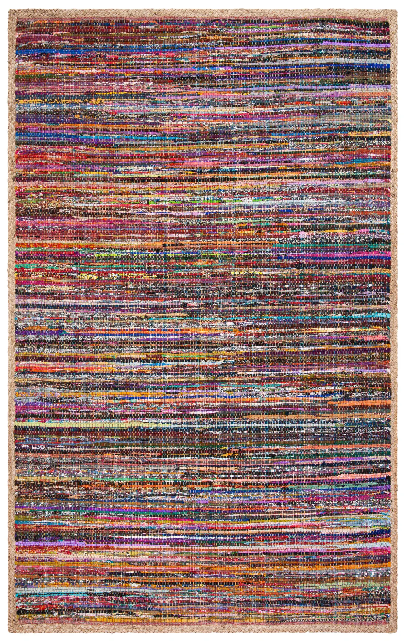 Montauk Variegated Stripe Hand-Woven Rug