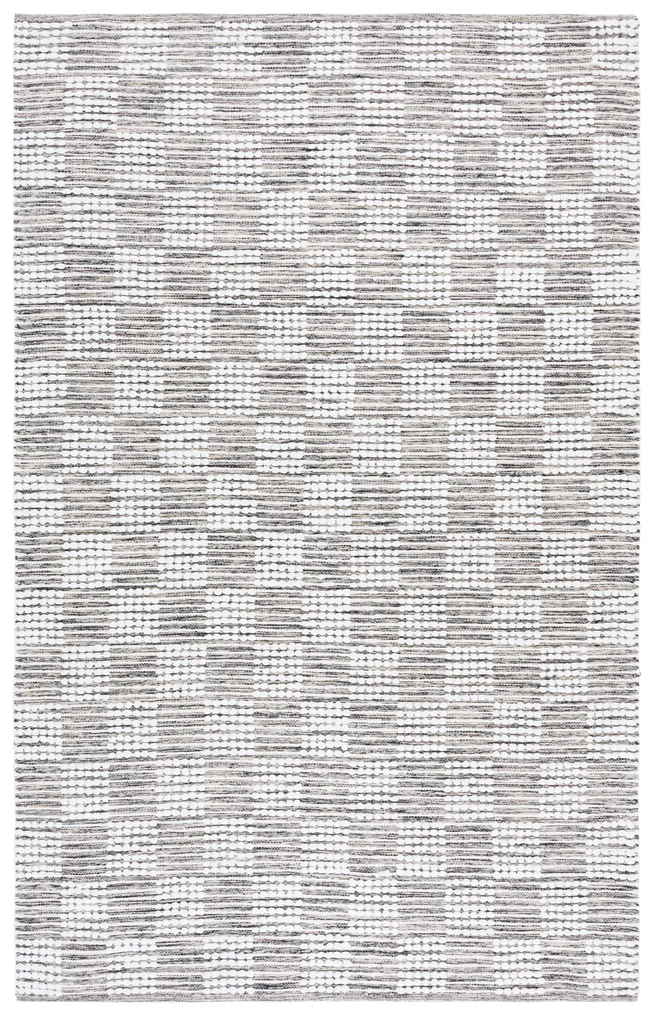 Montauk Checkered Hand-Loomed Cotton Rug