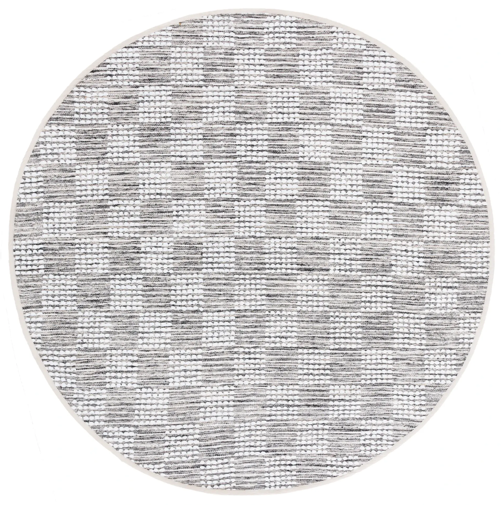 Montauk Checkered Hand-Loomed Cotton Rug