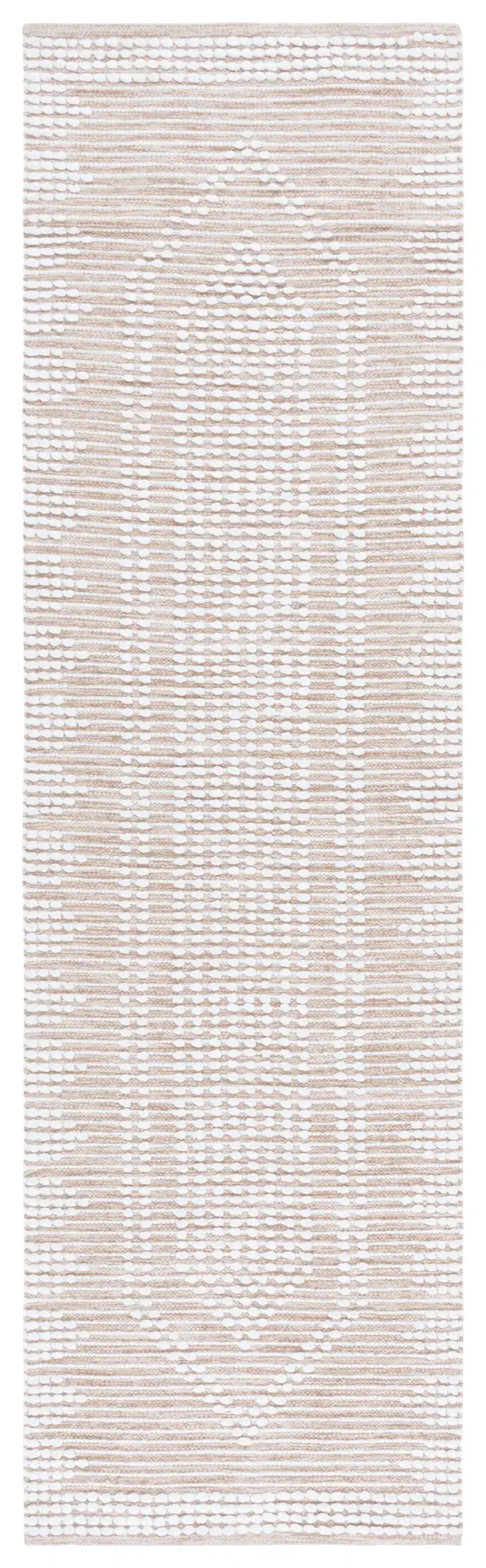 Montauk Diamond Medallion Hand-Loomed Cotton Rug