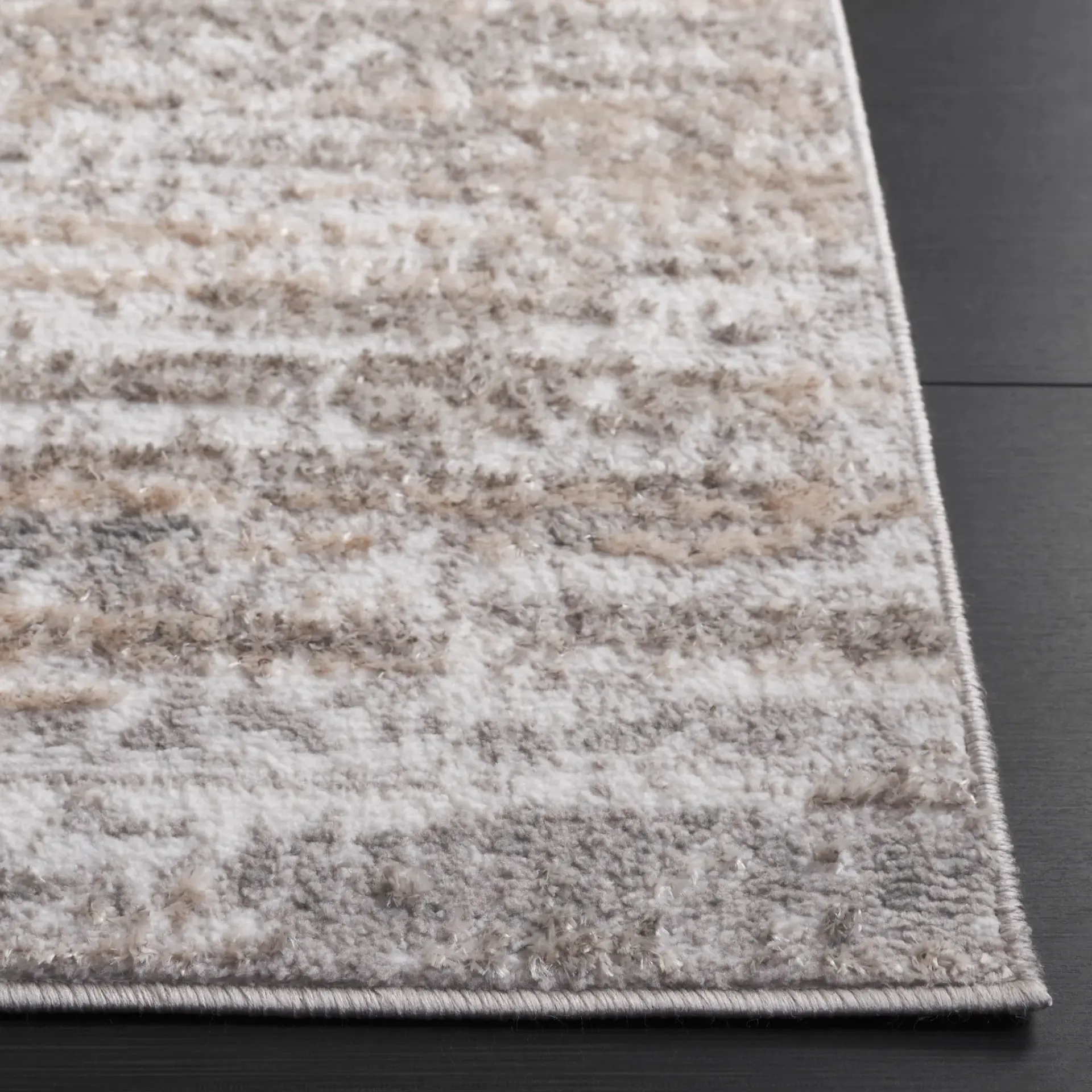 Maya Distressed Stripe Rug