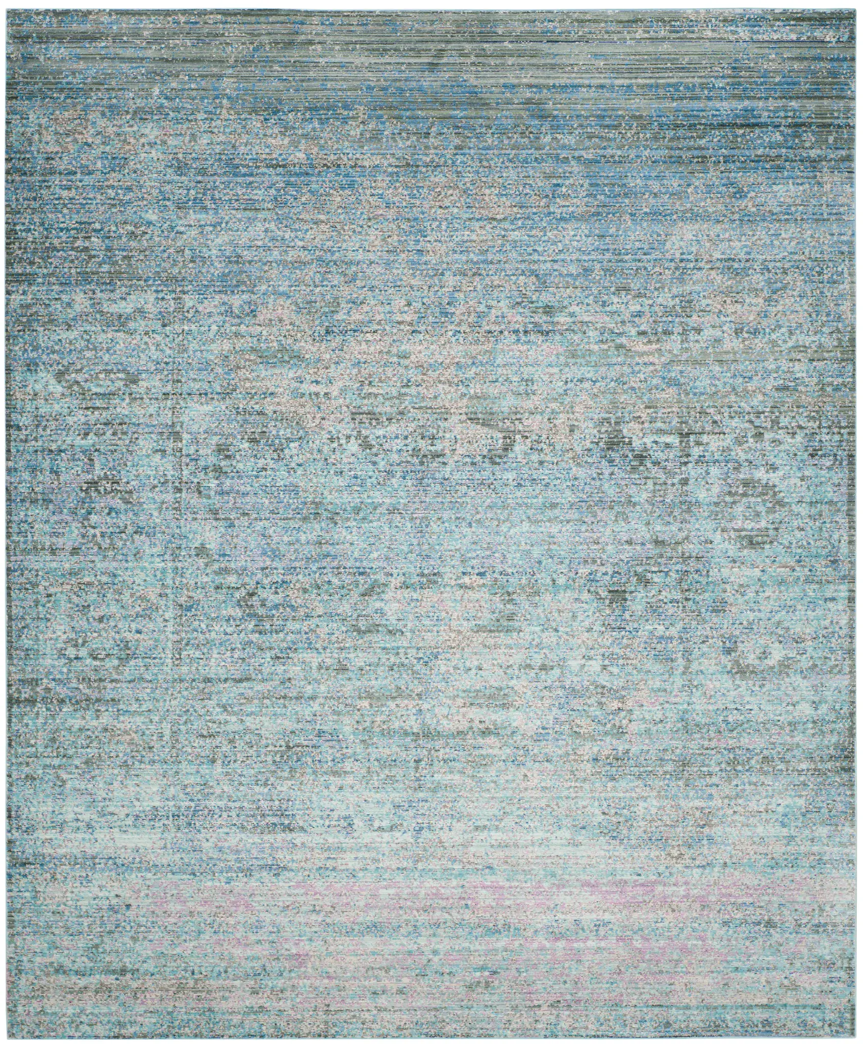 Mystique Distressed Border Rug