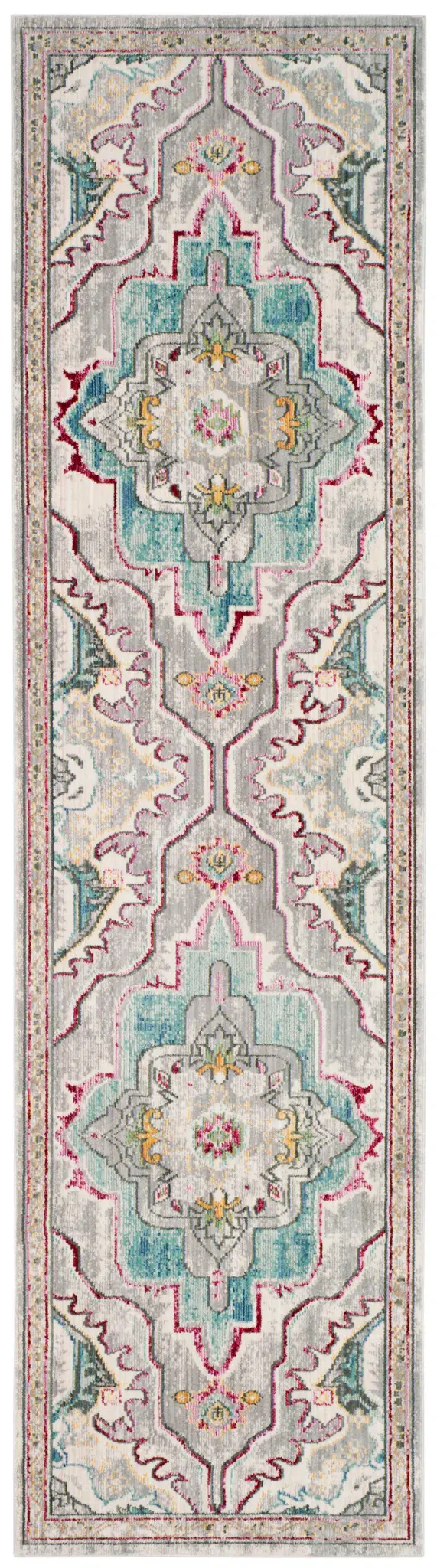 Mystique Distressed Medallion Rug