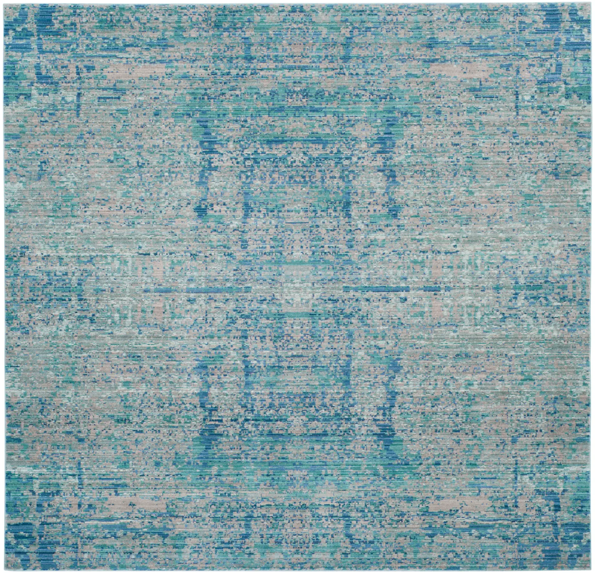 Mystique Erased Medallion Rug