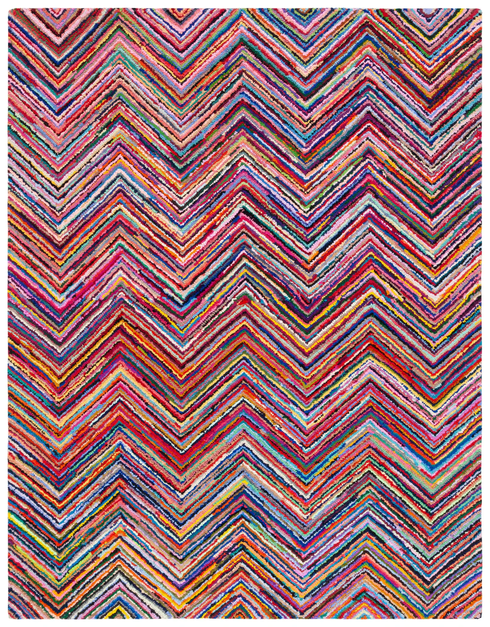 Nantucket Chevron Hand-Tufted Rug