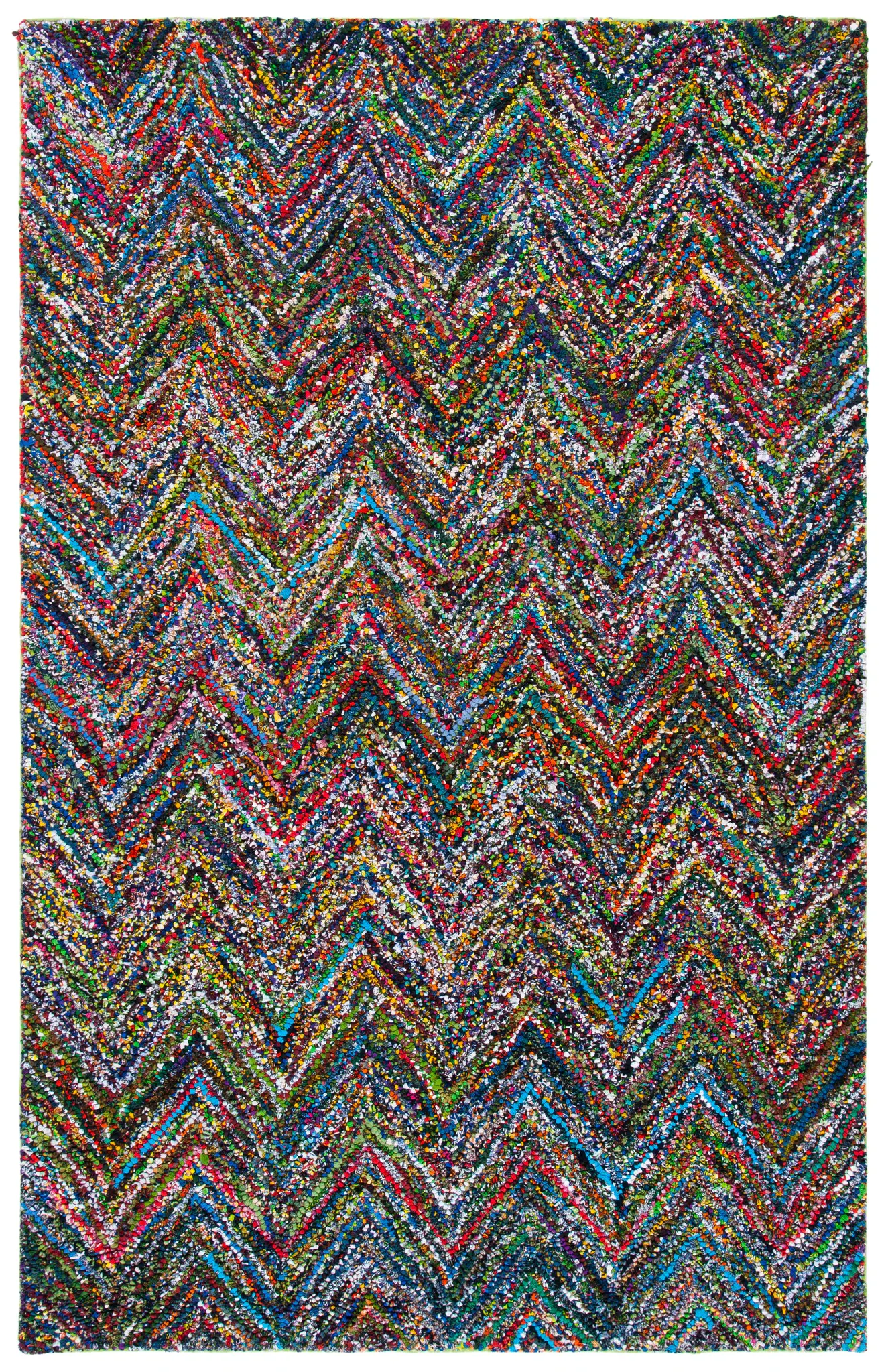 Nantucket Chevron Hand-Tufted Rug