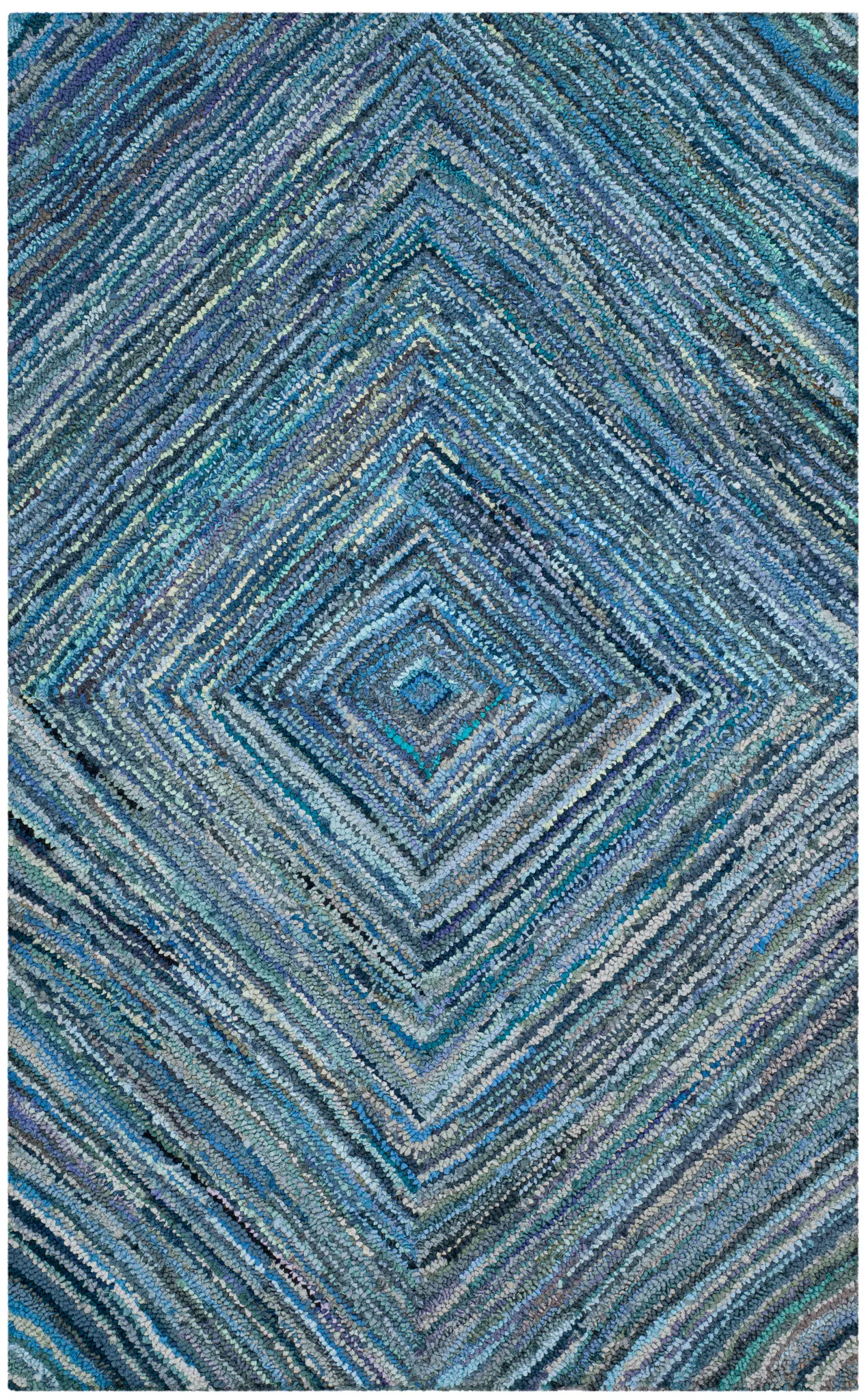 Nantucket Diamond Hand-Tufted Cotton Rug