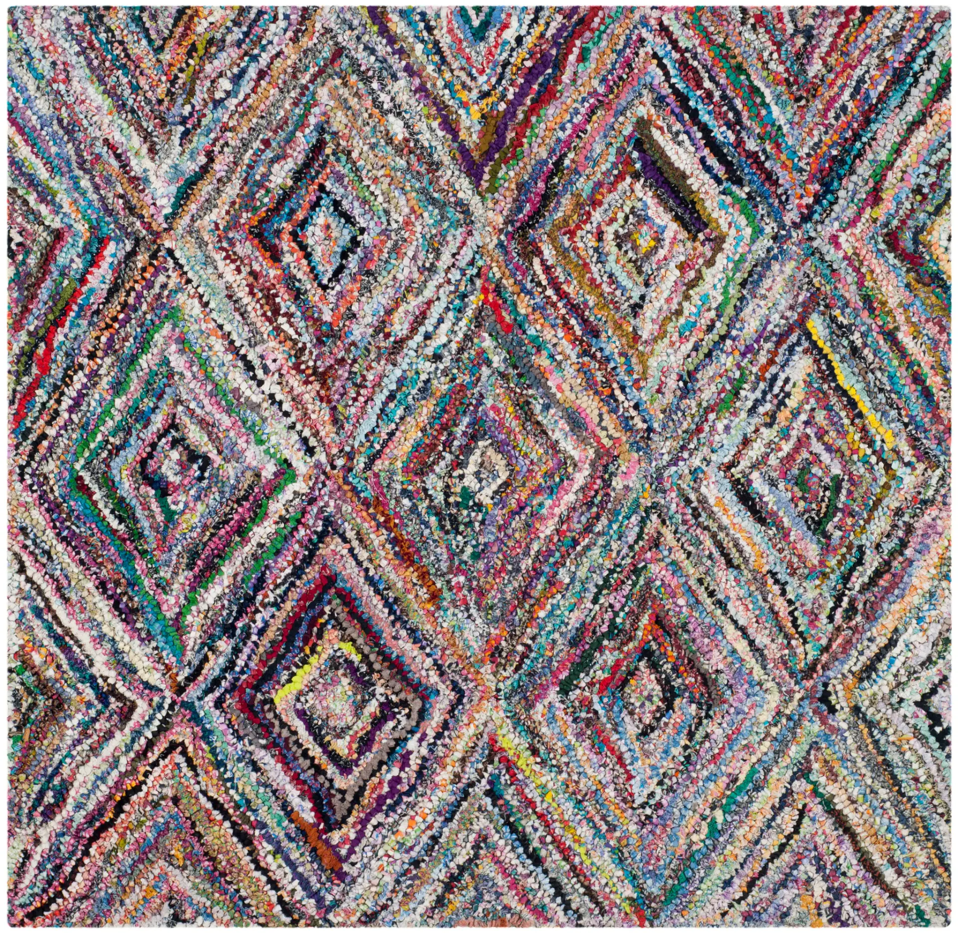 Nantucket Diamond Hand-Tufted Rug