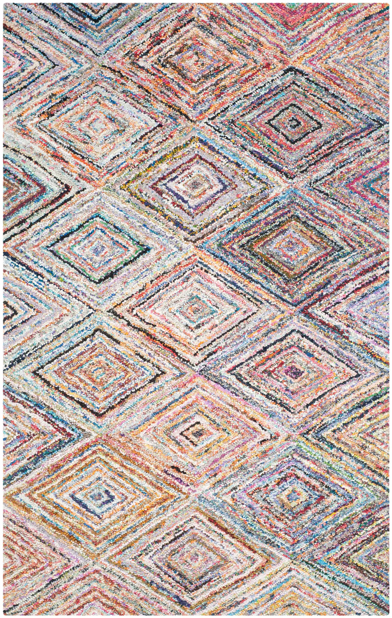Nantucket Diamond Hand-Tufted Rug