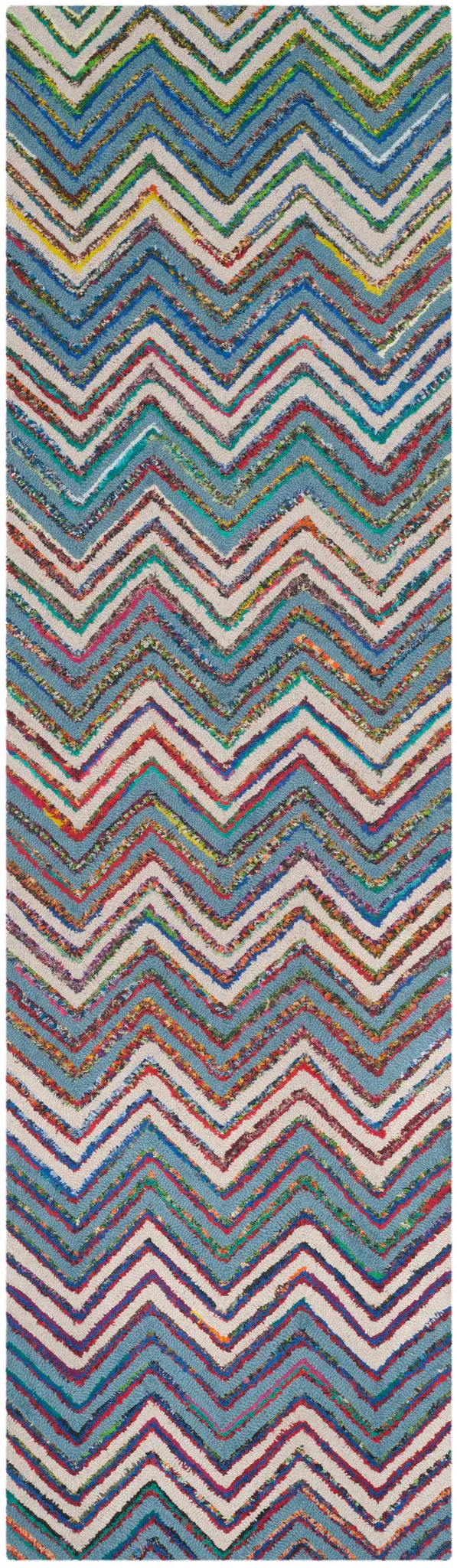 Nantucket Chevron Stripe Hand-Tufted Rug