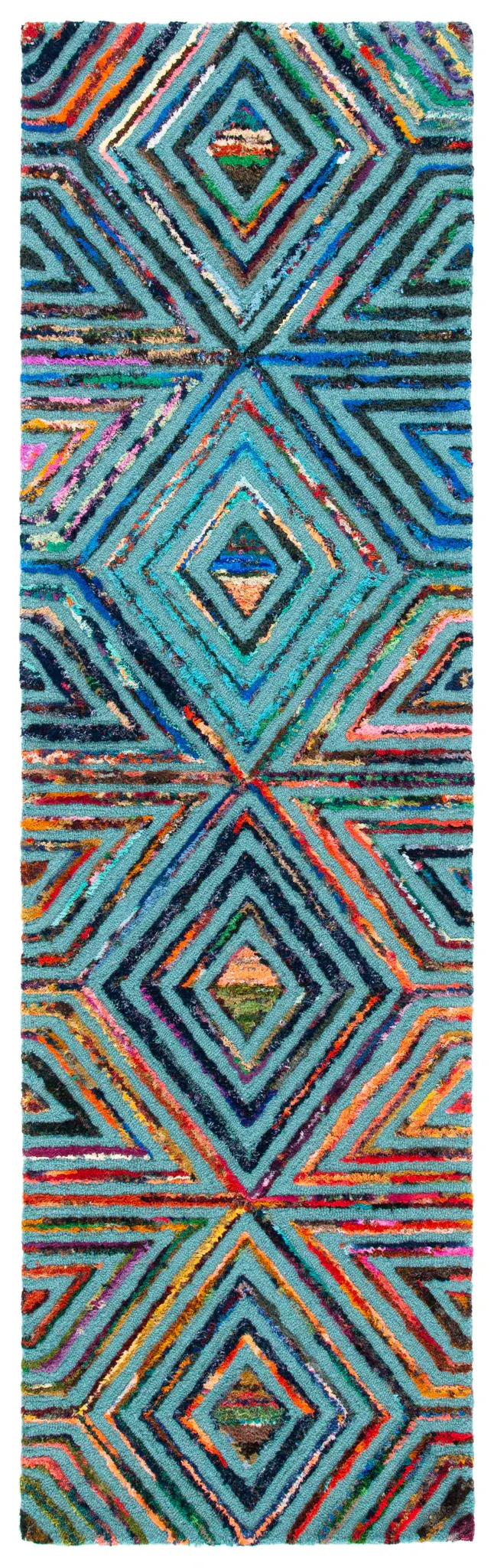 Nantucket Diamond Star Hand-Tufted Rug