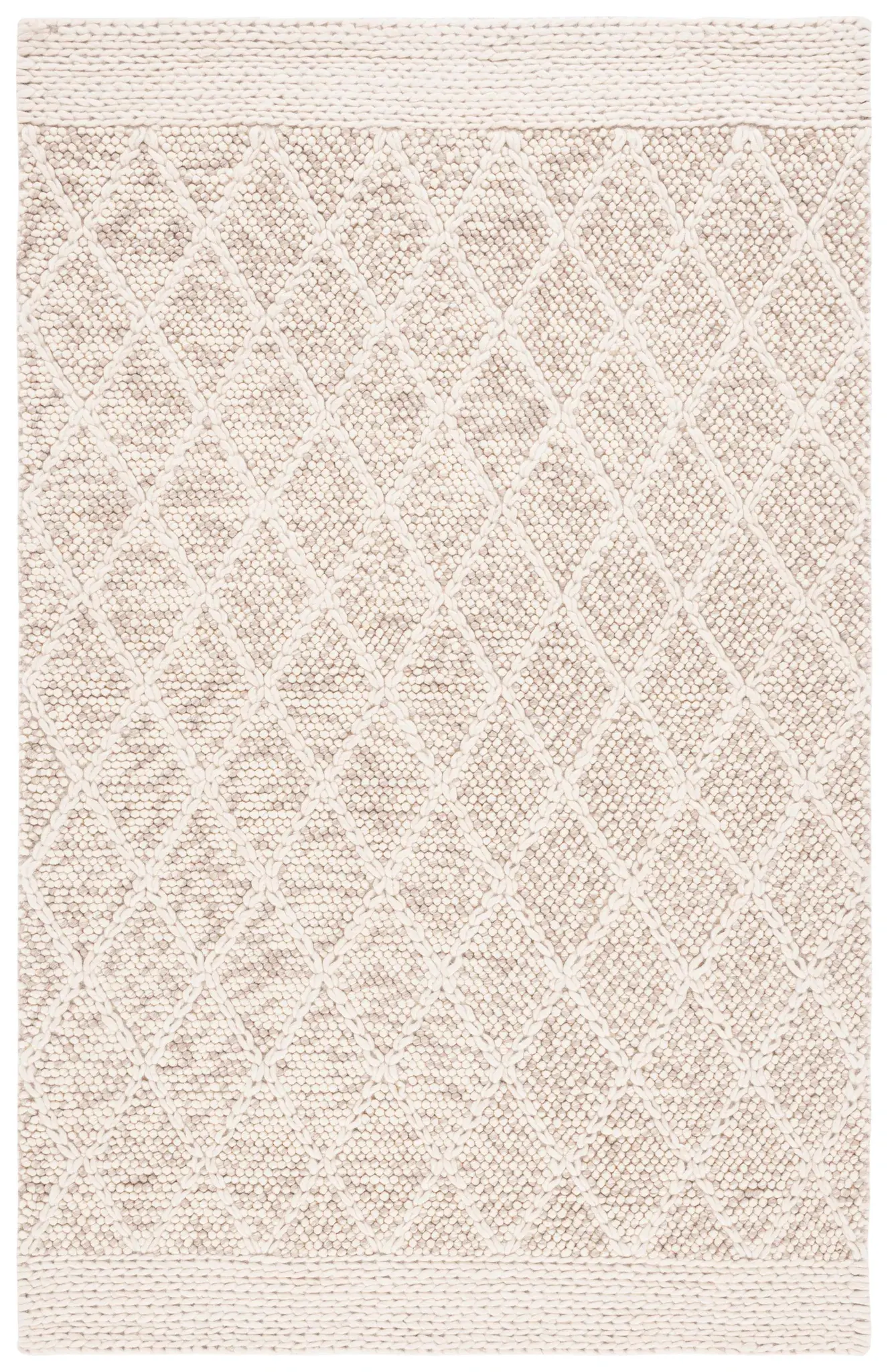 Natura Diamond Trellis Hand-Woven Rug