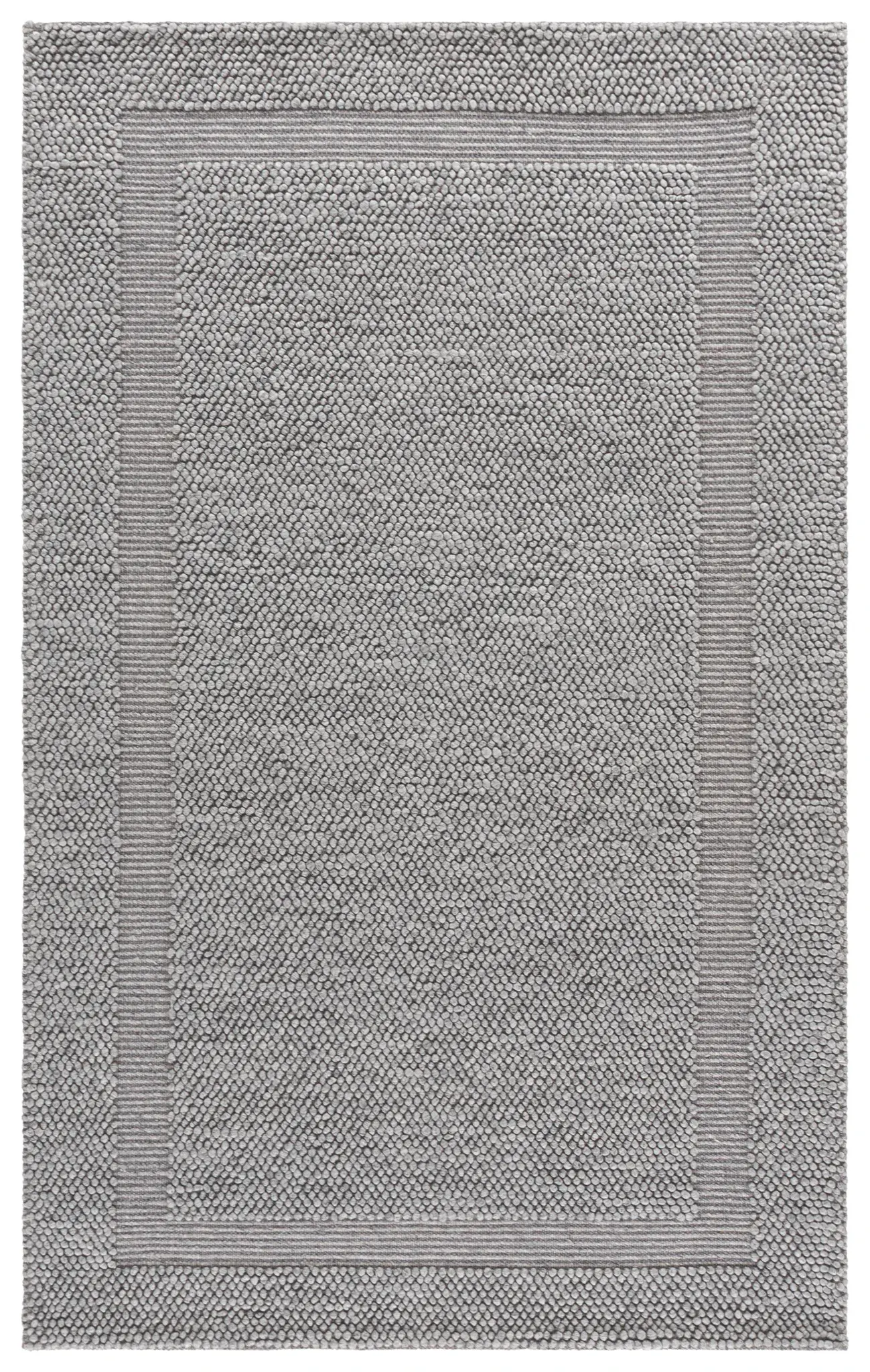 Natura Pebbled Border Hand-Woven Rug