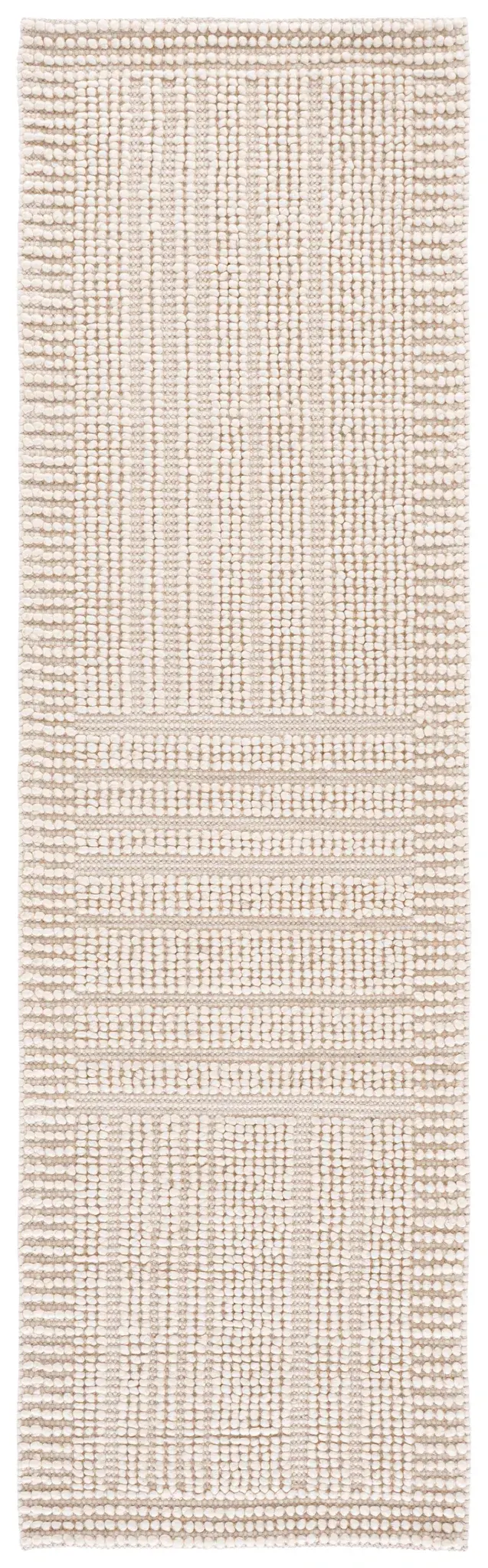 Natura Block Stripe Hand-Woven Rug