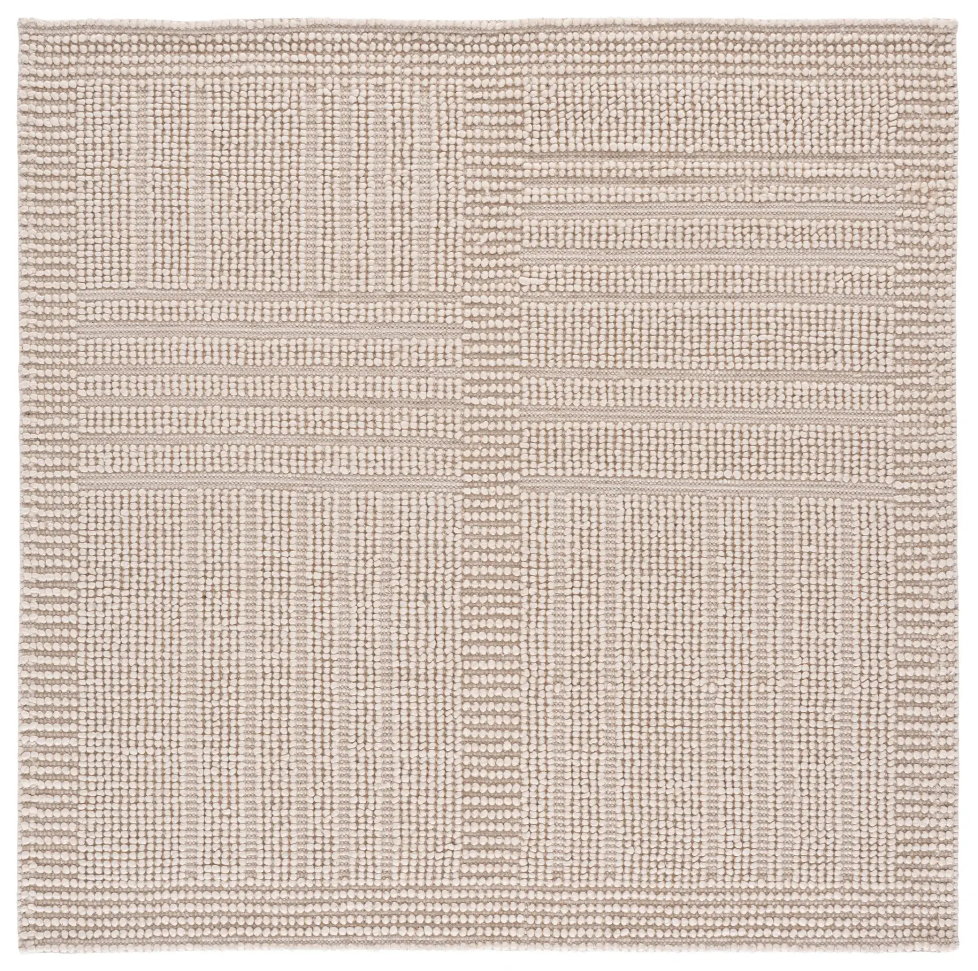 Natura Block Stripe Hand-Woven Rug