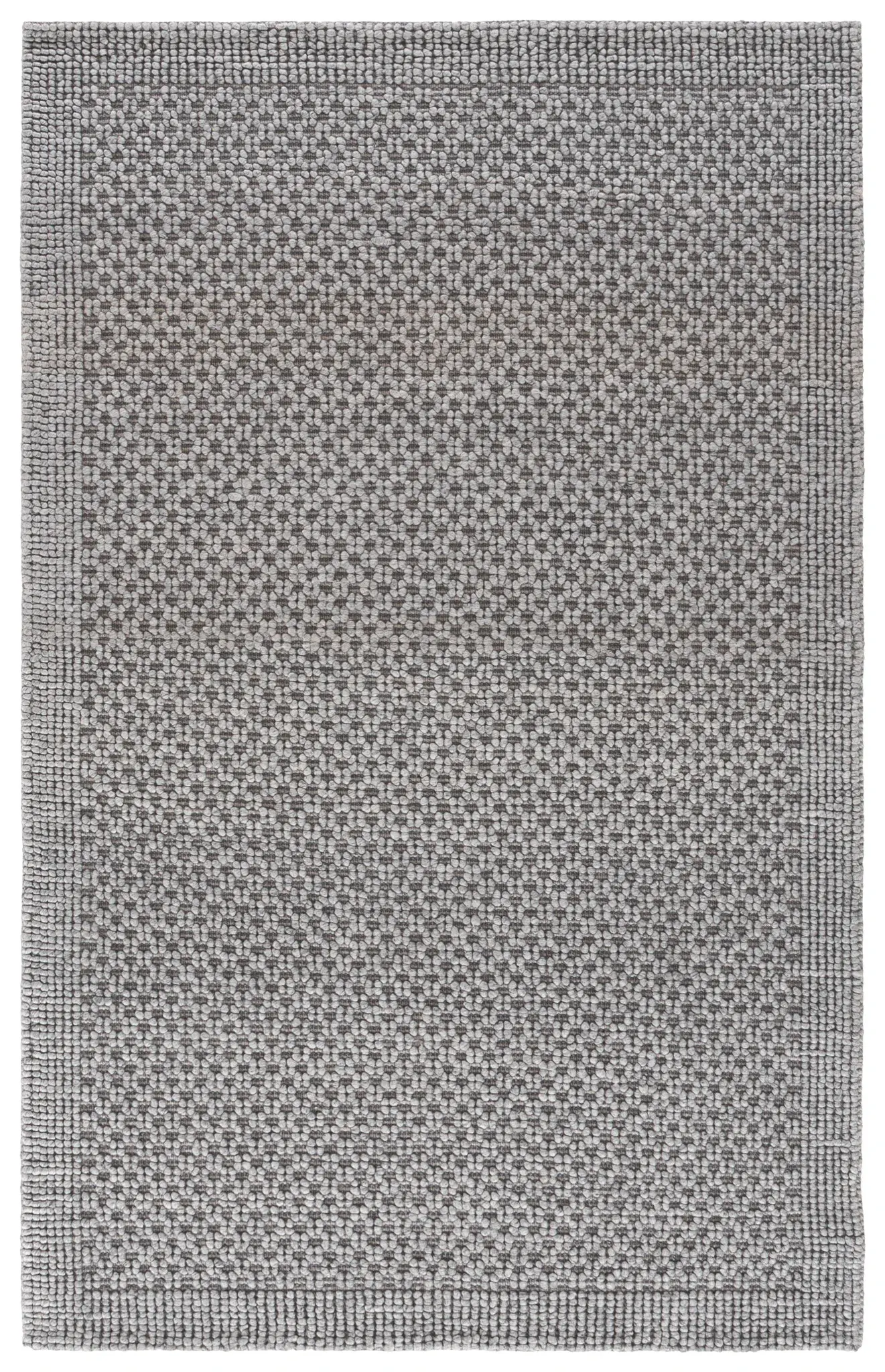 Natura Textured Border Hand-Woven Rug