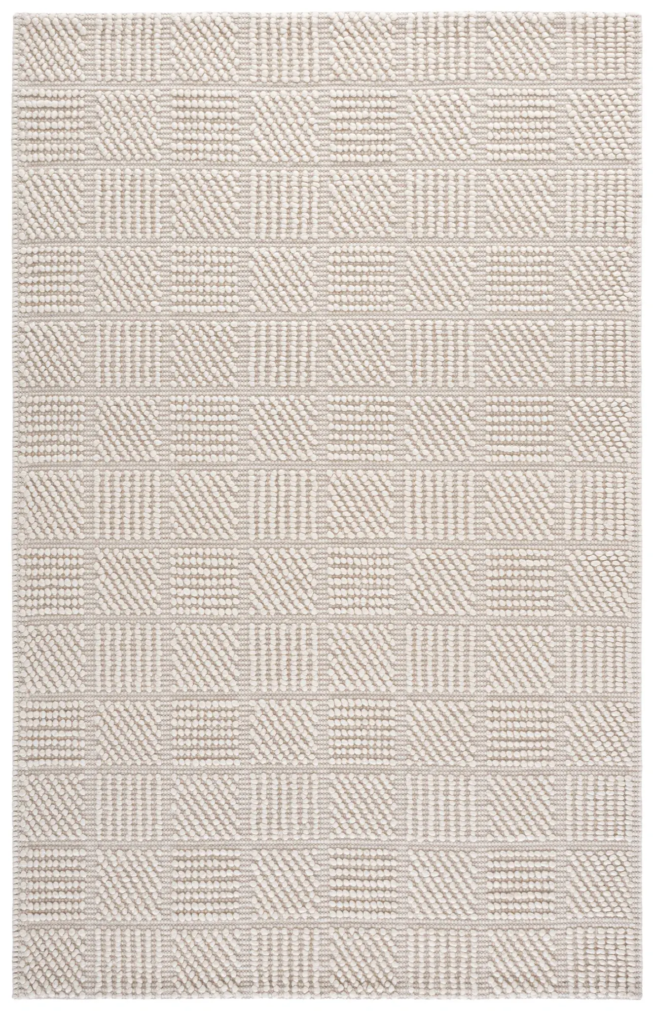 Natura Textured Basketweave Hand-Woven Rug