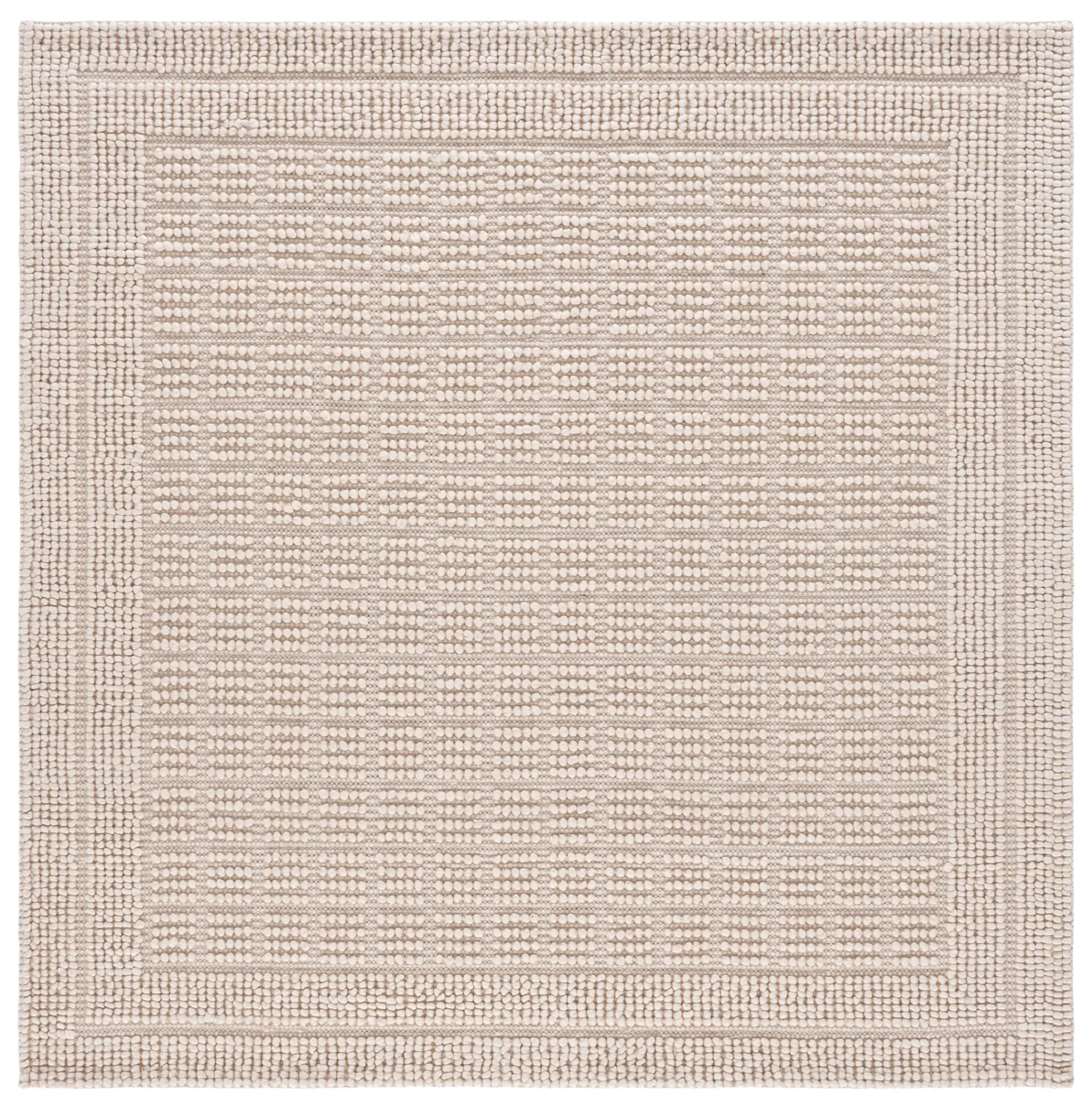 Natura Textured Grid Hand-Woven Rug