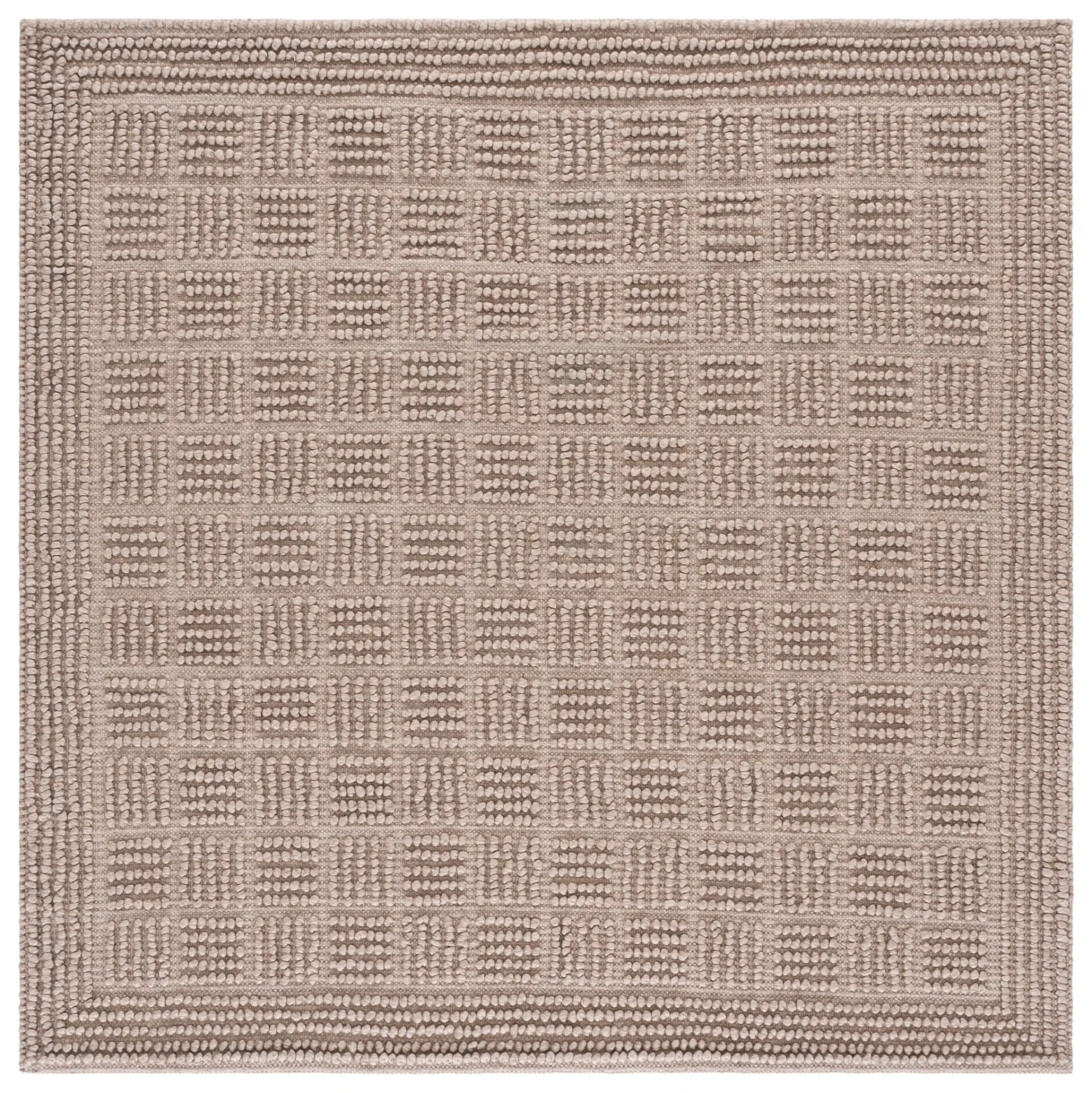 Natura Hudson Textured Block Hand-Woven Rug