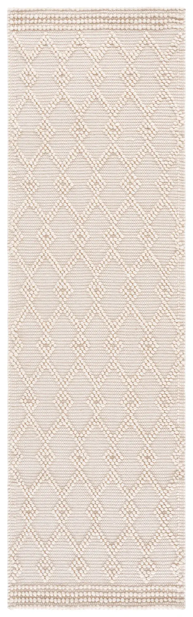 Natura Diamond Lattice Hand-Woven Rug