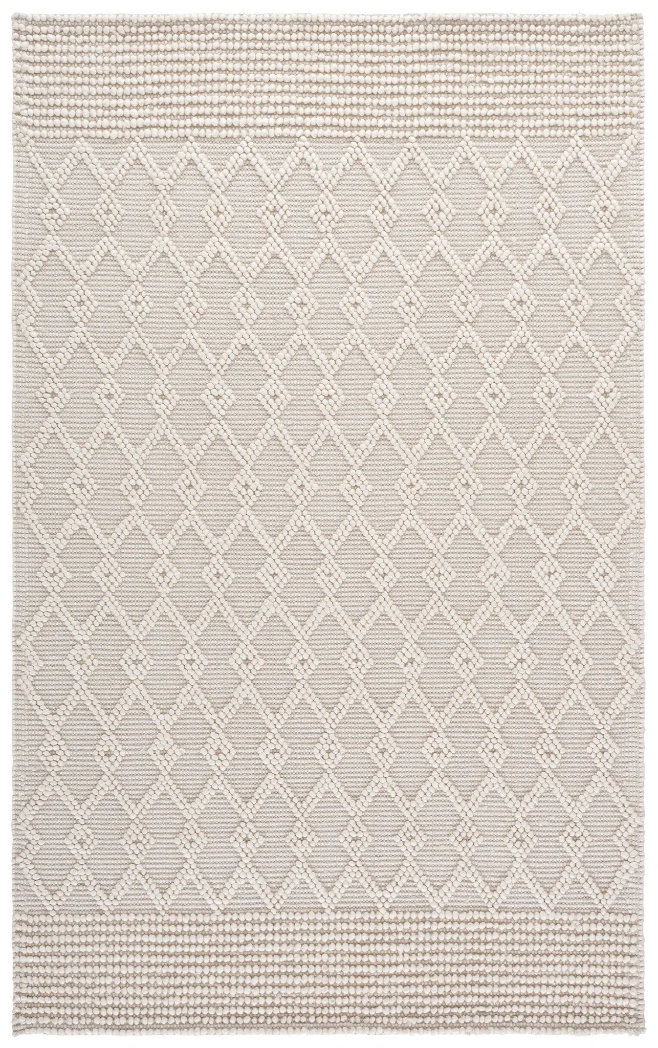 Natura Diamond Lattice Hand-Woven Rug