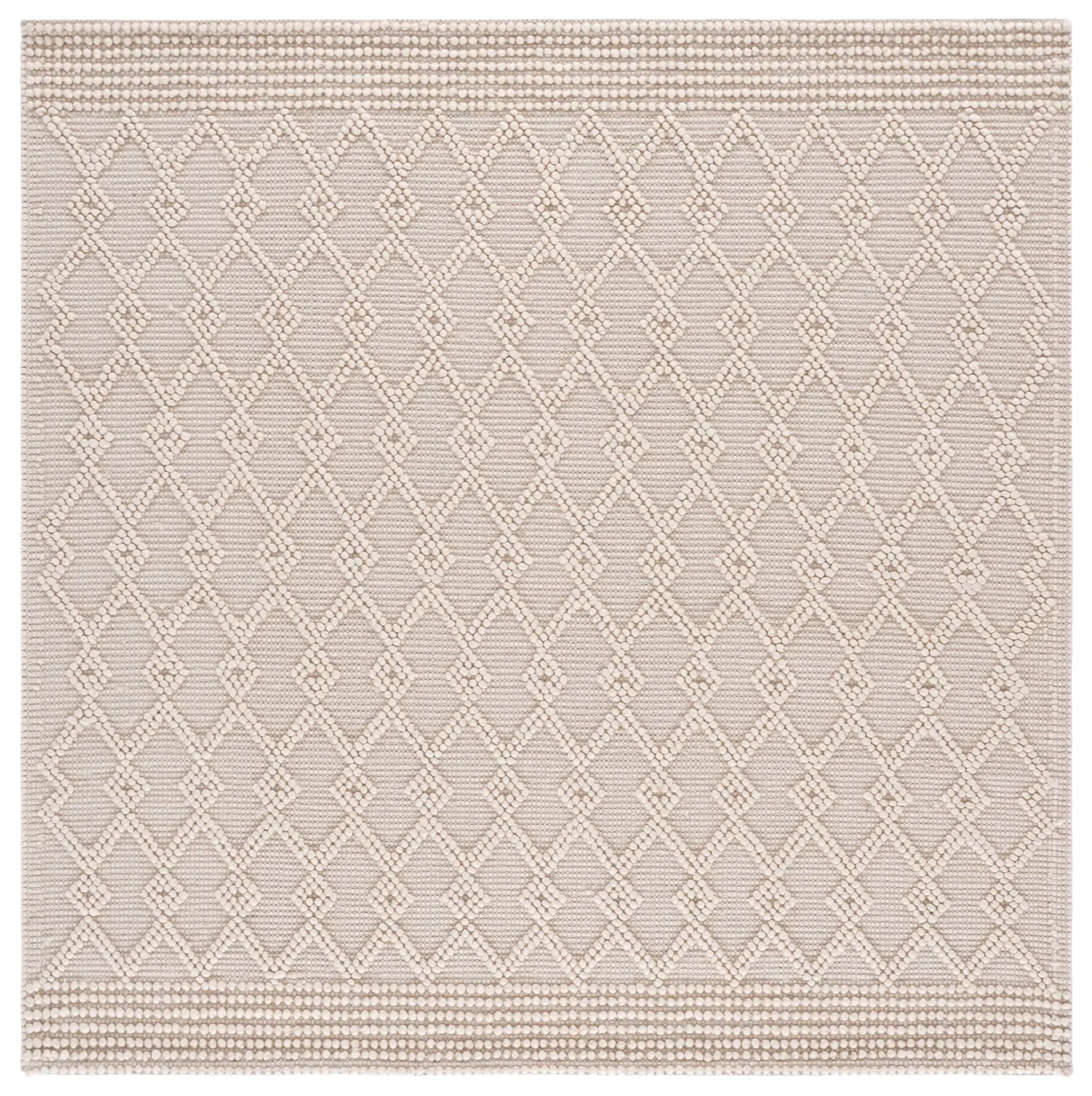 Natura Diamond Lattice Hand-Woven Rug