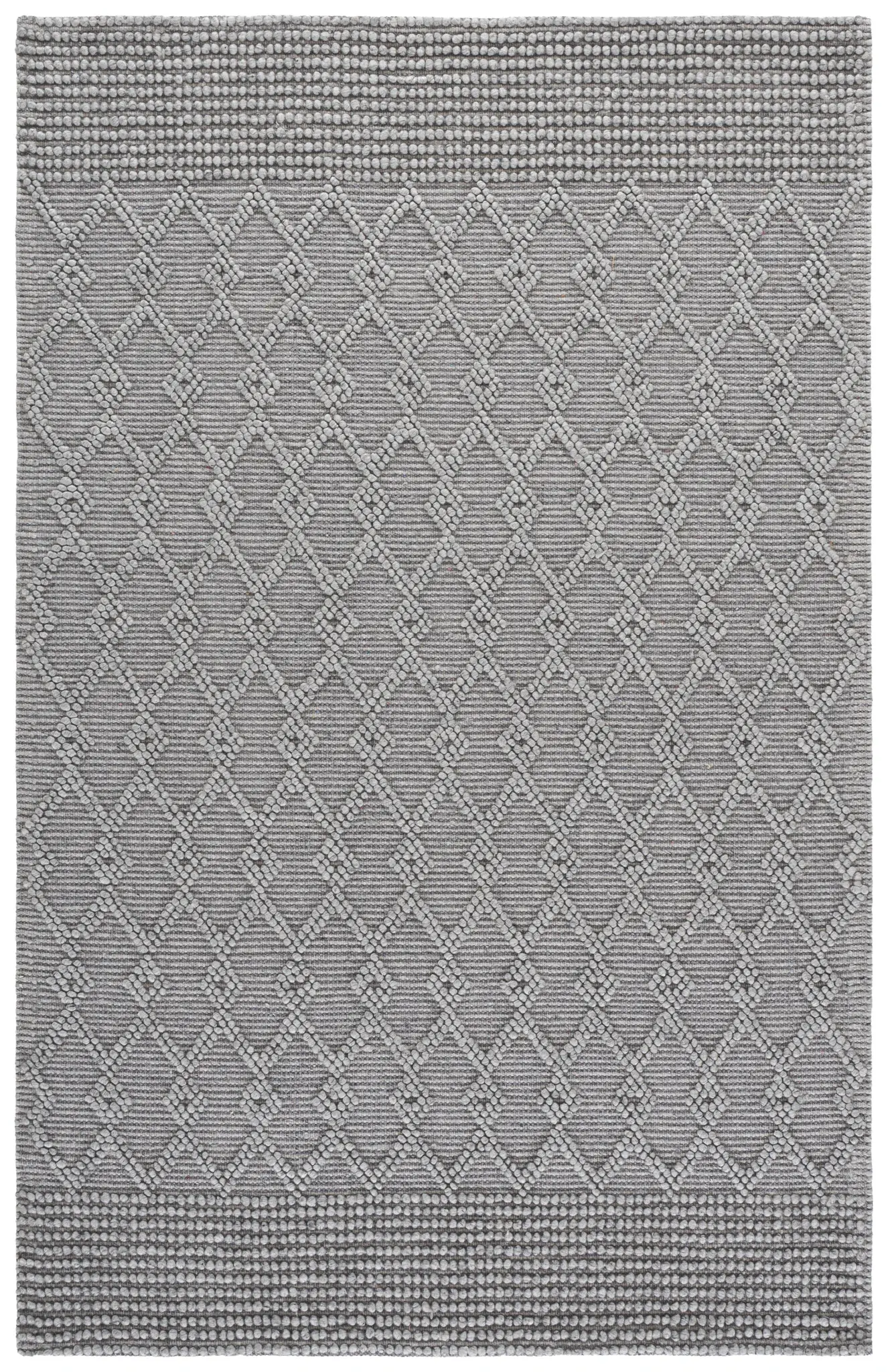 Natura Diamond Lattice Hand-Woven Rug