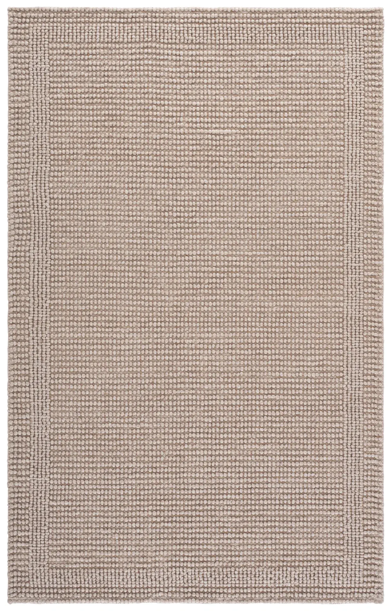 Natura Textured Bordered Hand-Woven Rug