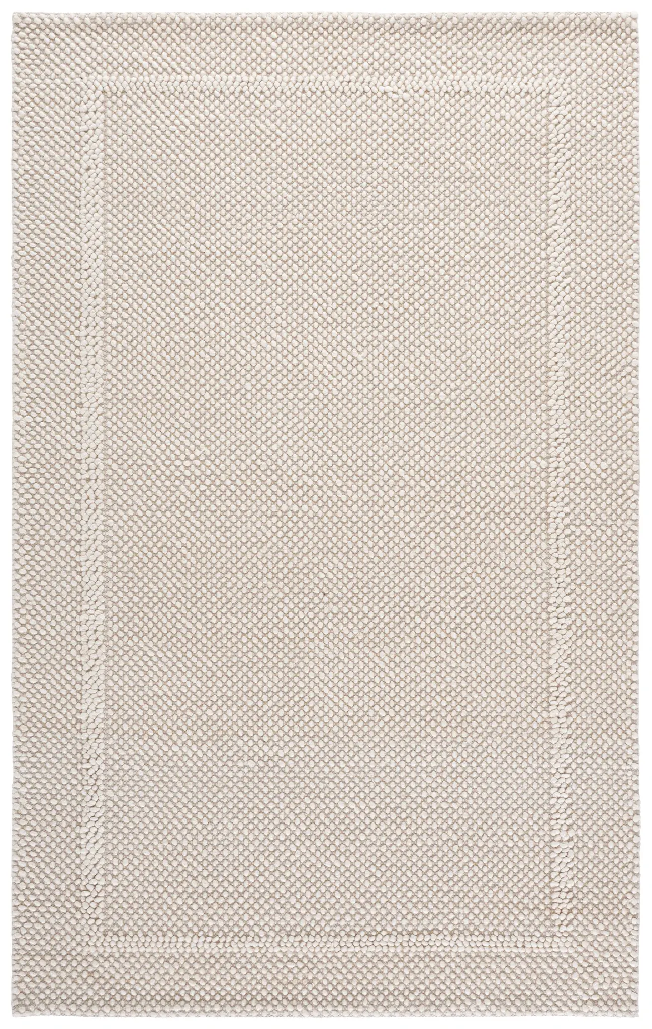 Natura Pebble Border Hand-Woven Rug