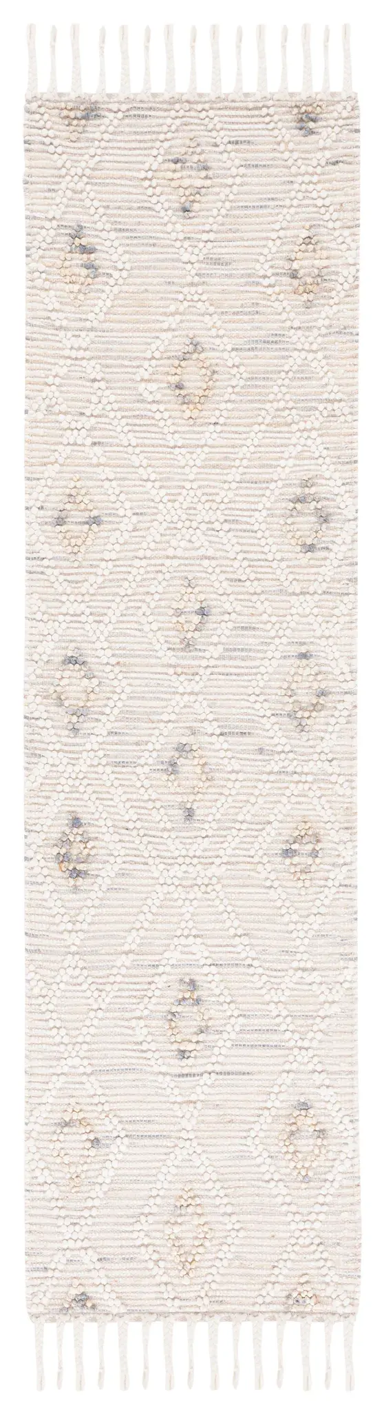 Natura Textured Diamond Trellis Hand-Loomed Rug