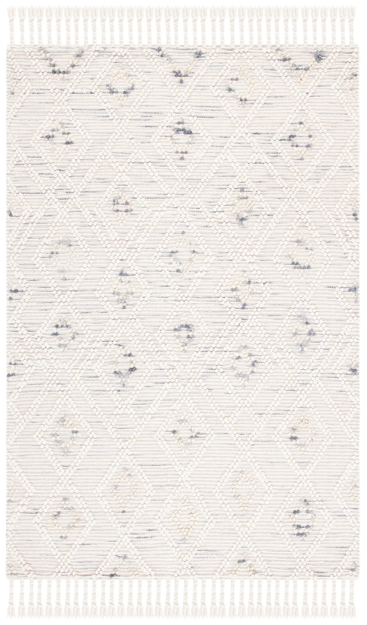 Natura Textured Diamond Trellis Hand-Loomed Rug