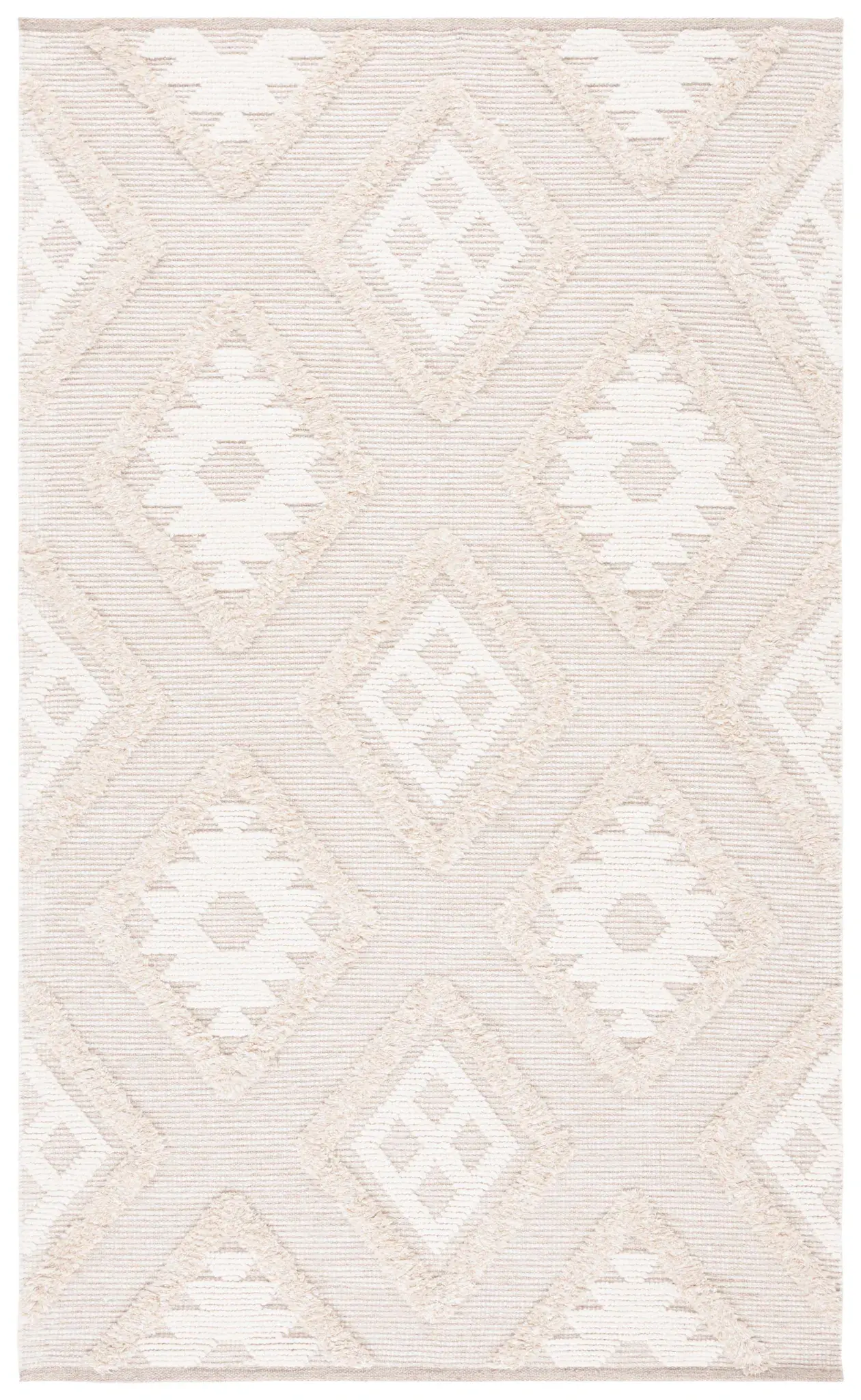 Natura Tribal Diamond Hand-Woven Wool Rug