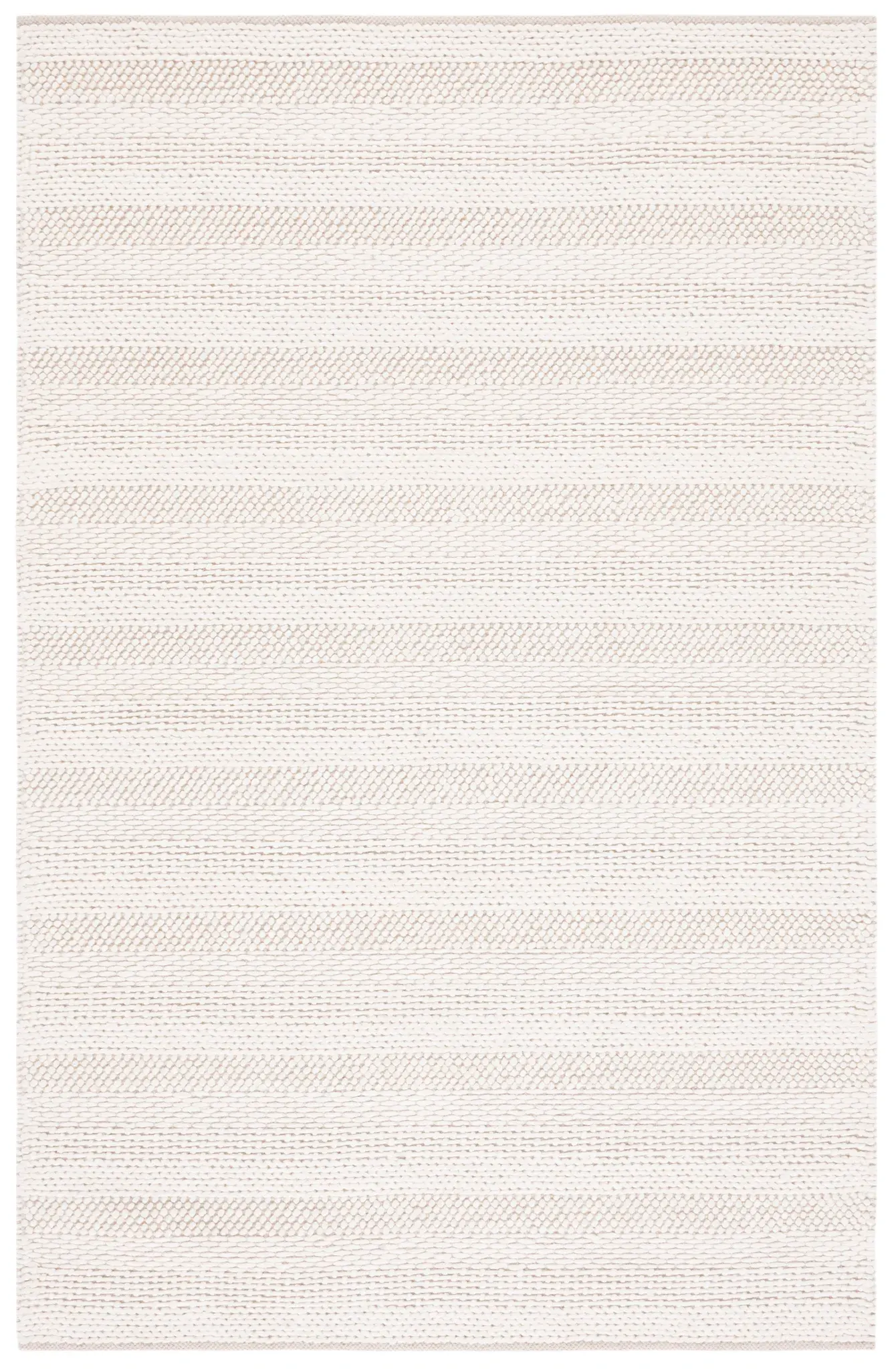 Natura Tonal Stripe Hand-Woven Wool Rug