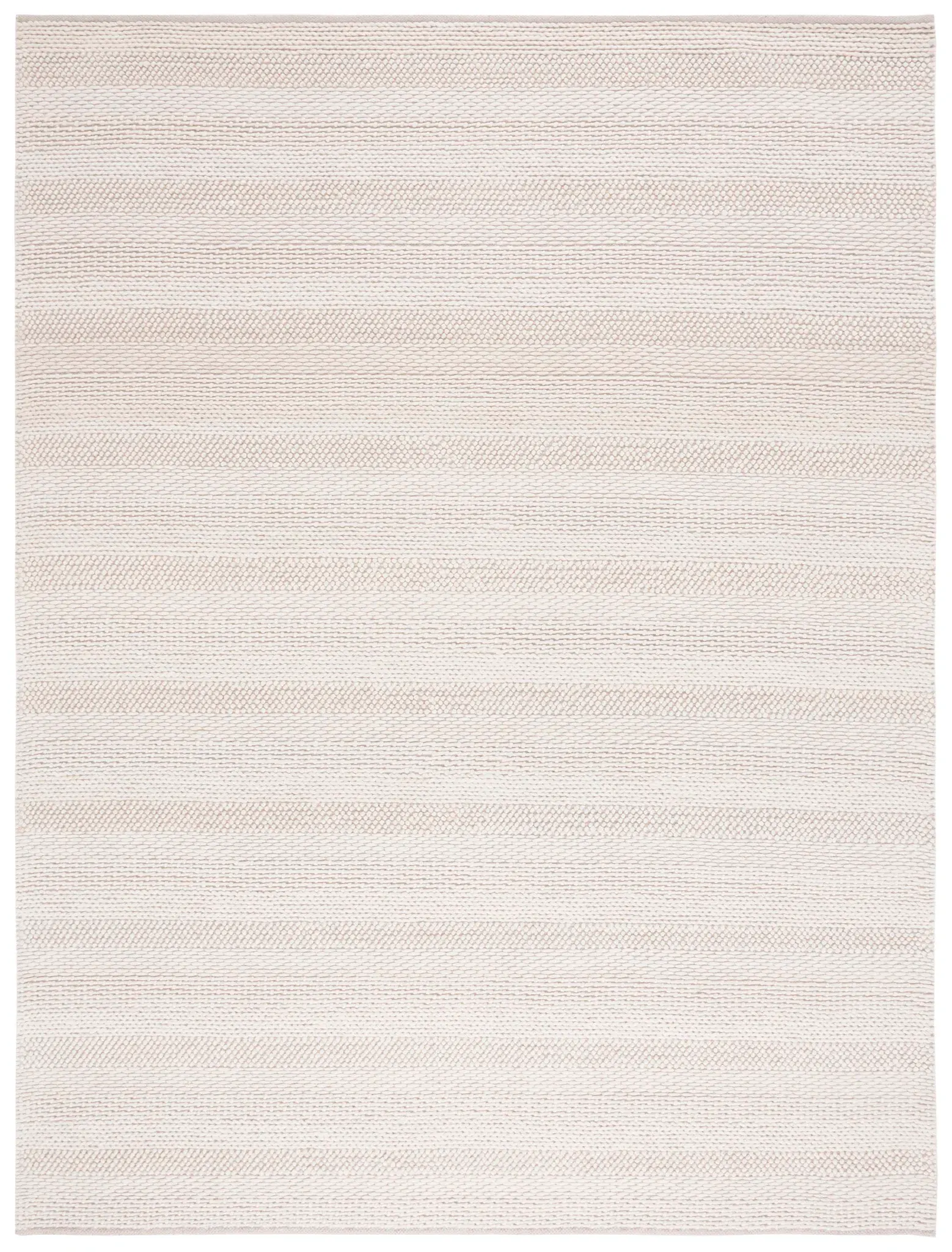 Natura Tonal Stripe Hand-Woven Wool Rug