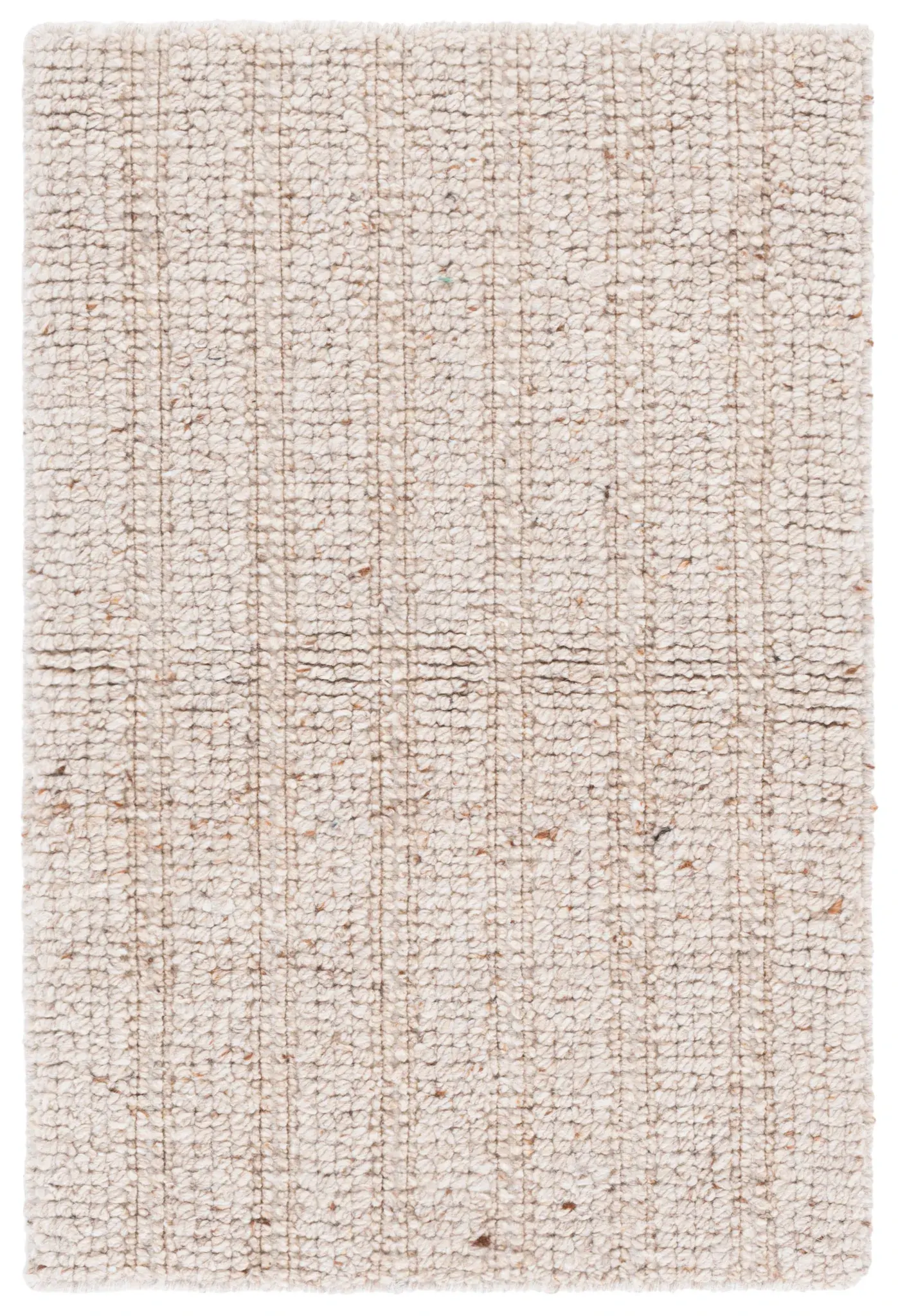 Natura Ribbed Hand-Loomed Wool Rug