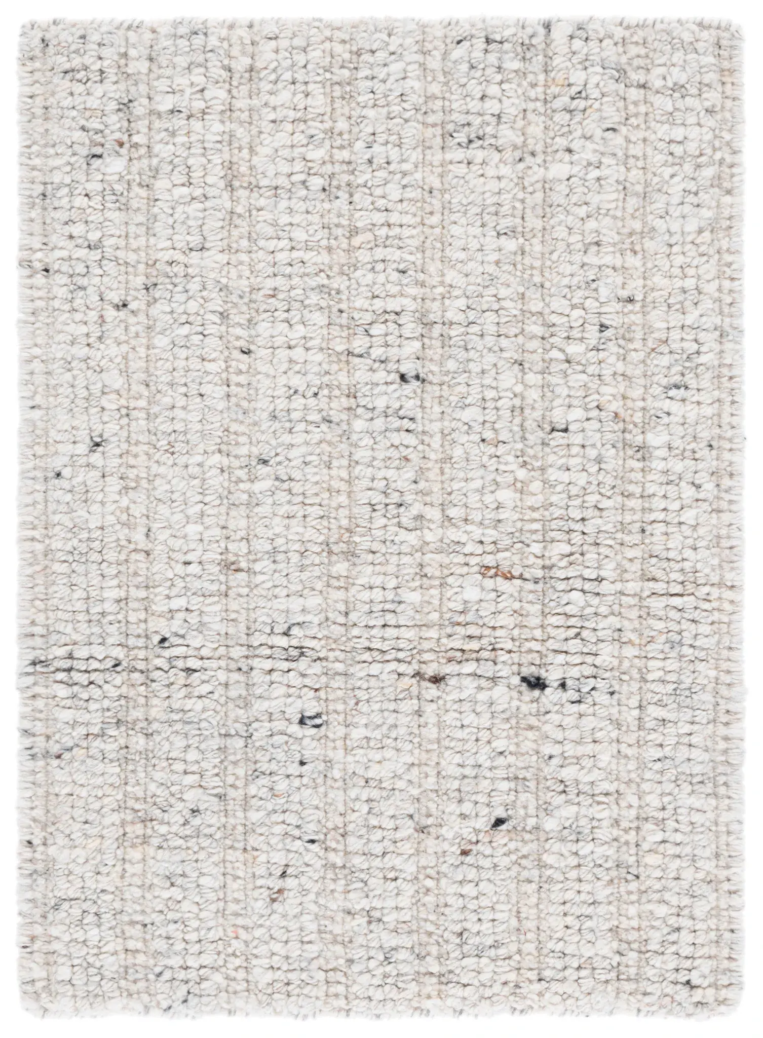 Natura Ribbed Hand-Loomed Wool Rug