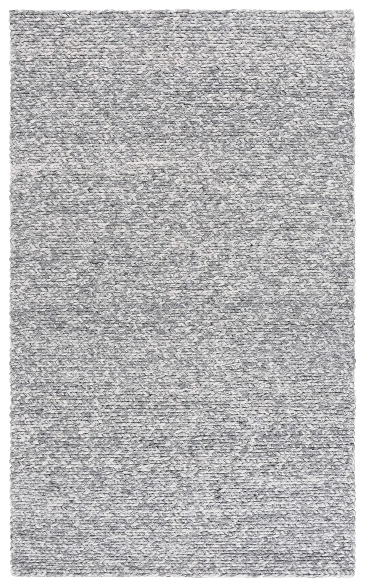 Natural Fiber Natura Braided Hand-Woven Wool Rug