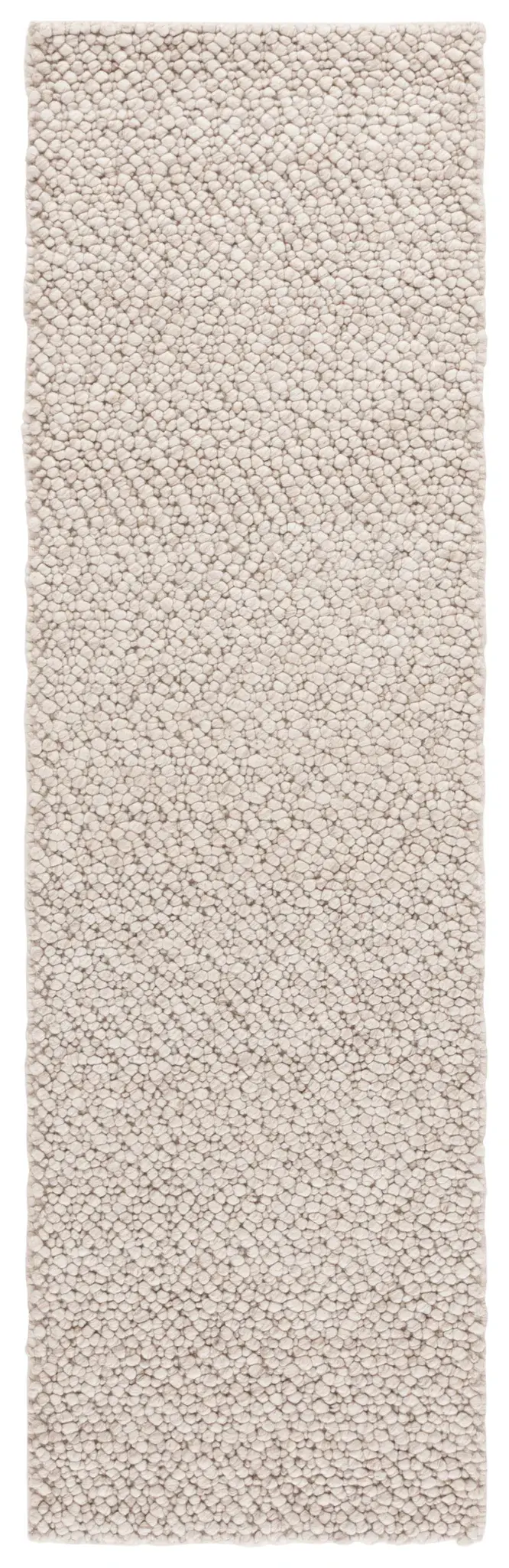 Natural Fiber Natura Pebbled Solid Hand-Woven Wool Rug