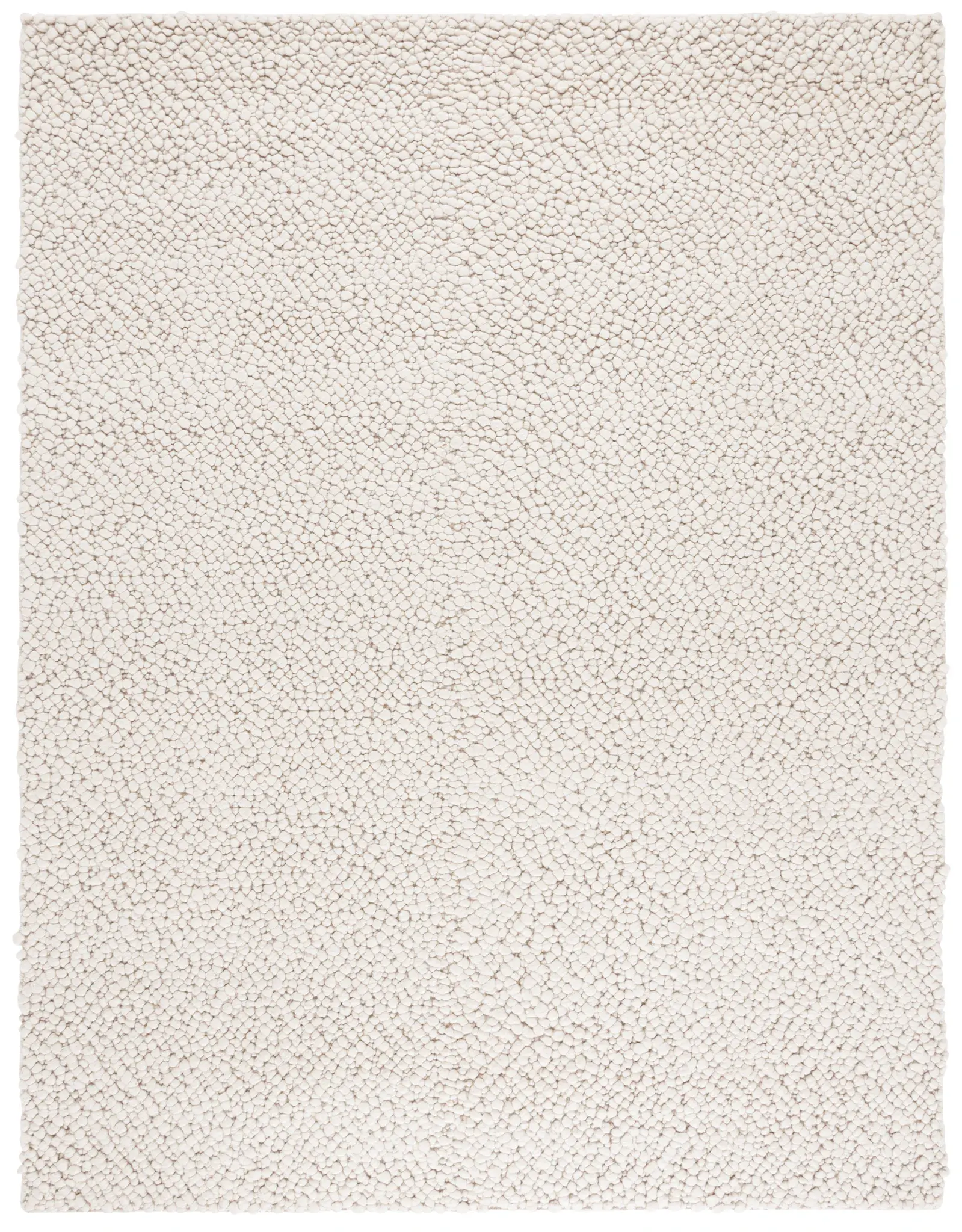 Natural Fiber Natura Pebbled Hand-Woven Wool Rug