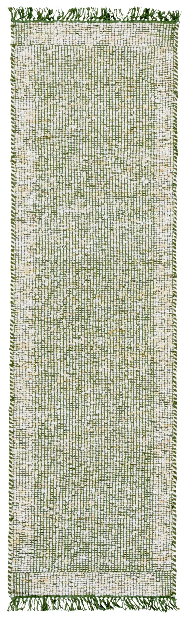 Natura Clara Bordered Hand-Woven Wool Blend Rug