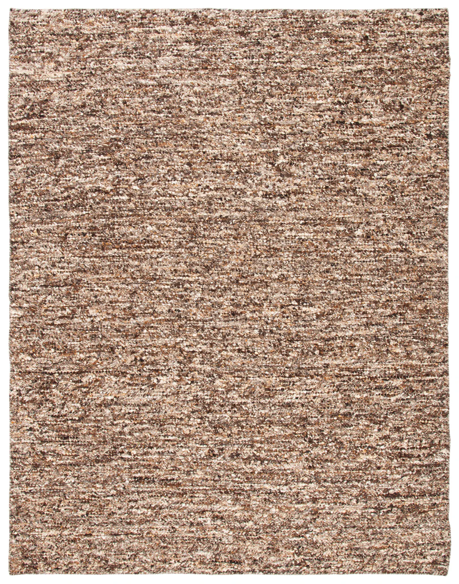 Natura Mottled Textured Hand-Woven Wool Rug