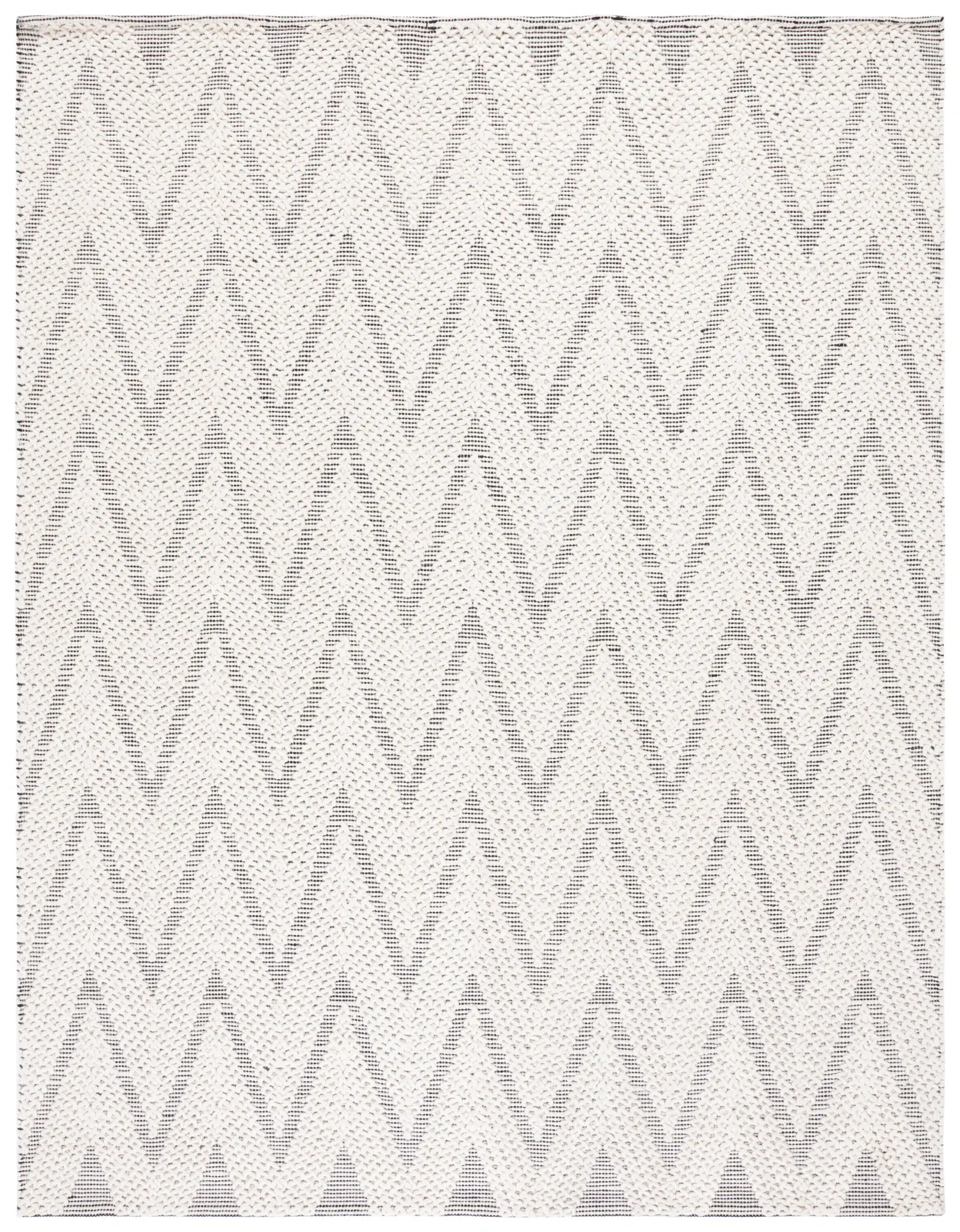 Natura Large Chevron Flatweave Wool Rug