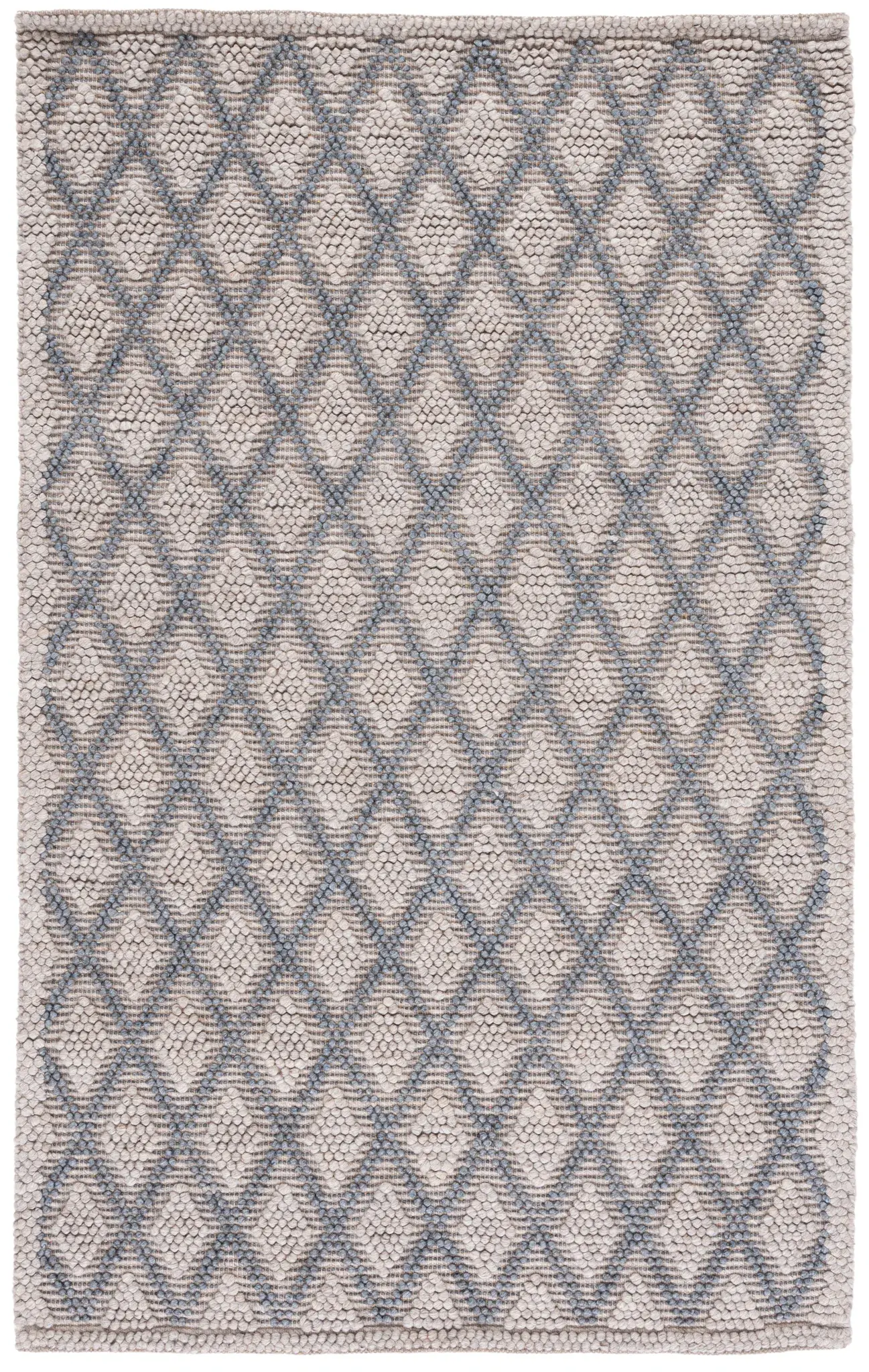 Natura Pebbled Diamond Hand-Woven Rug