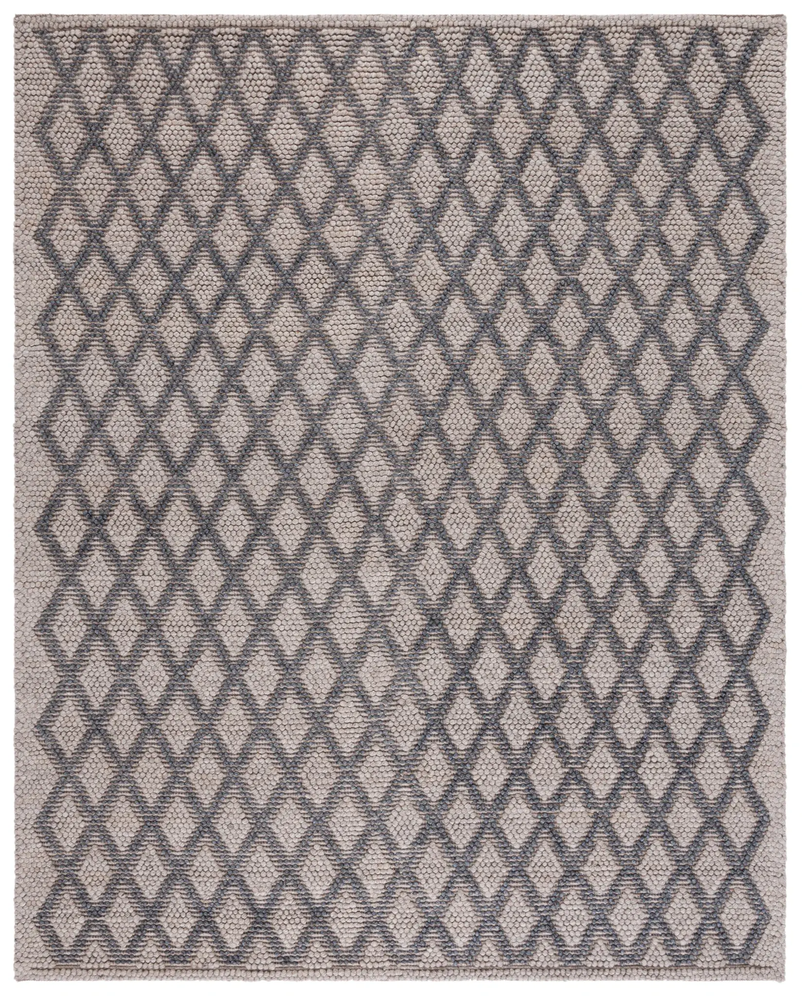 Natura Pebbled Diamond Hand-Woven Rug