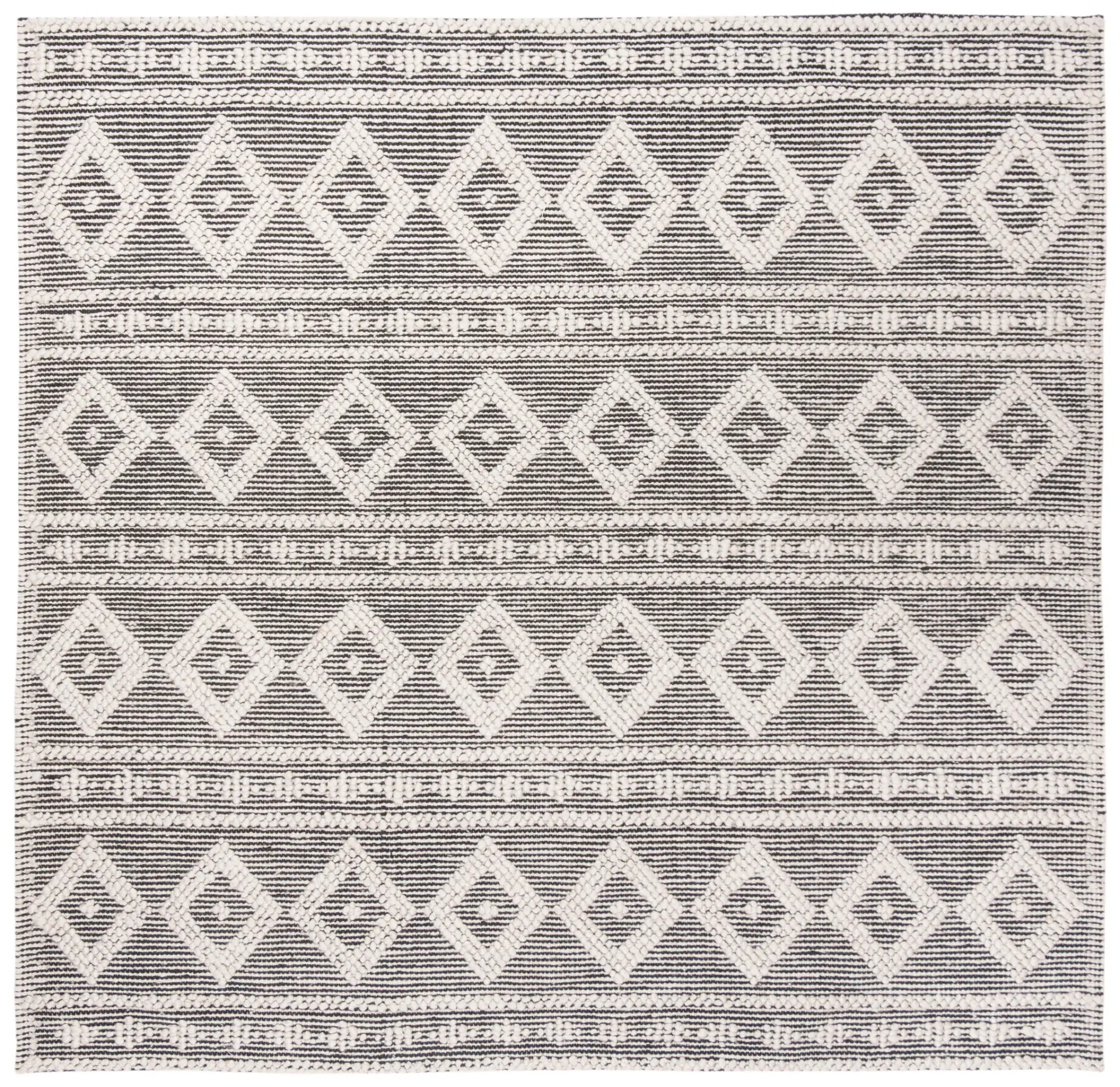 Natura Tribal Banded Diamond Hand-Woven Rug